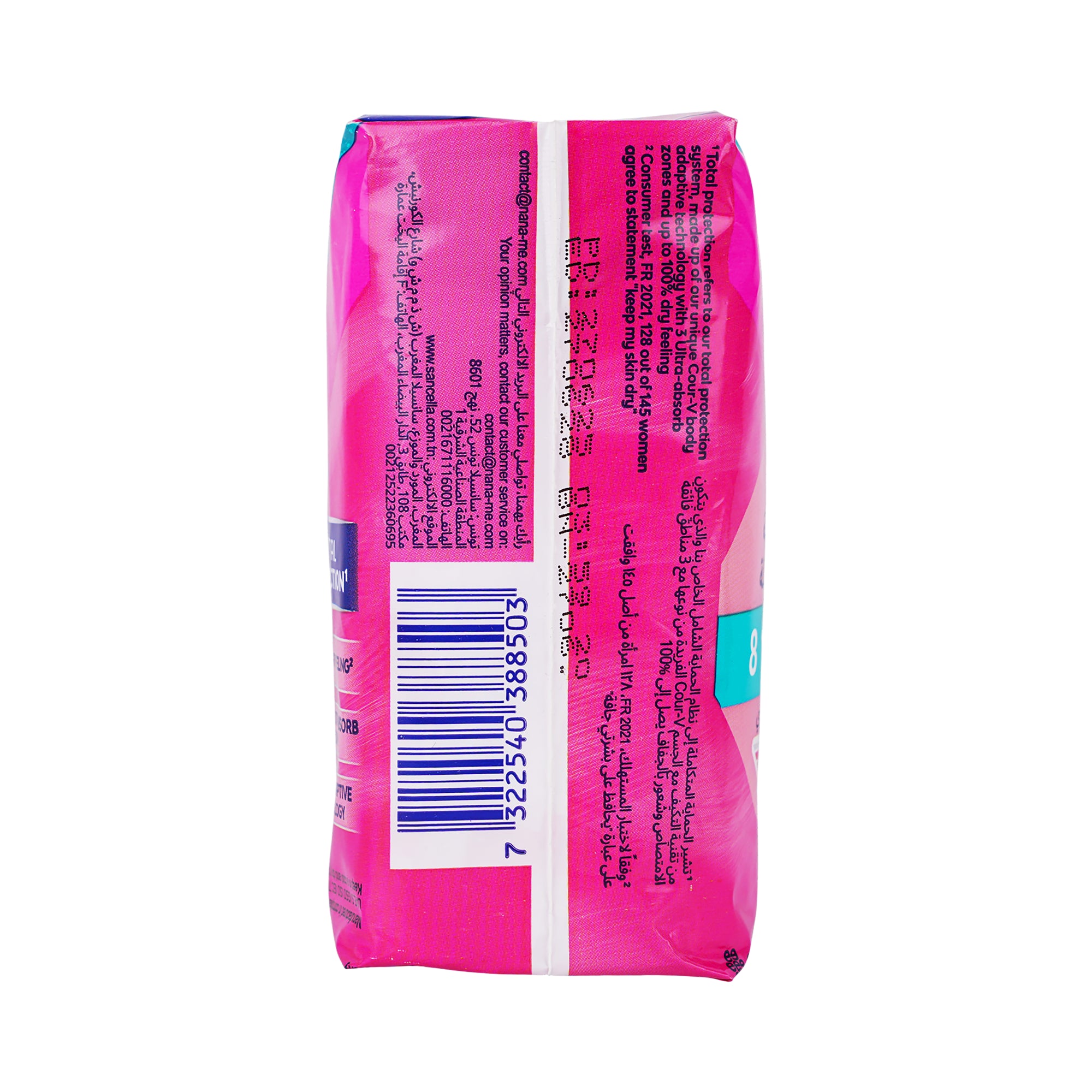 22389-Nana Ultra 3Mm Long Wings 8 Pcs +2