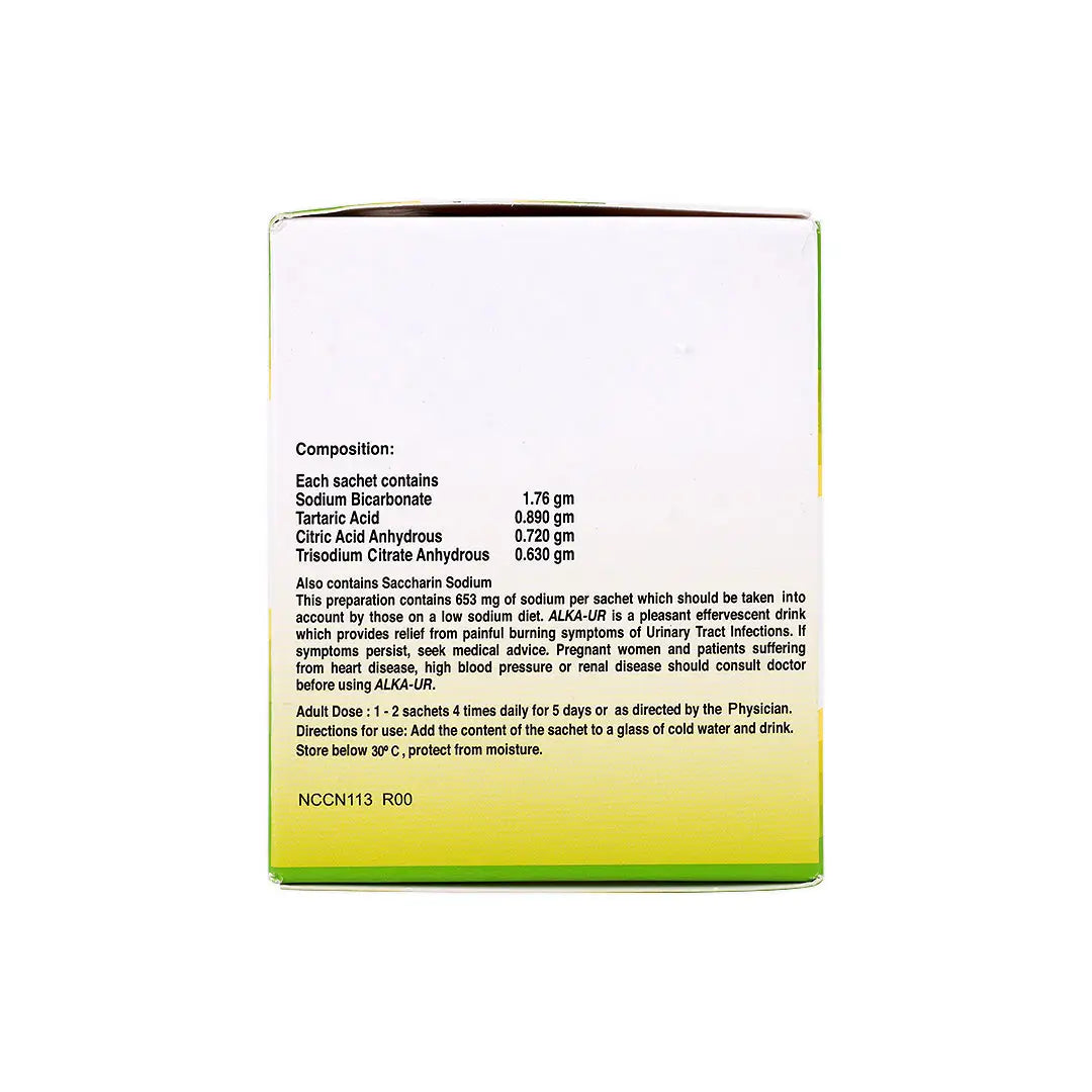 Alka-Ur Effervescent 30 Sachets +2