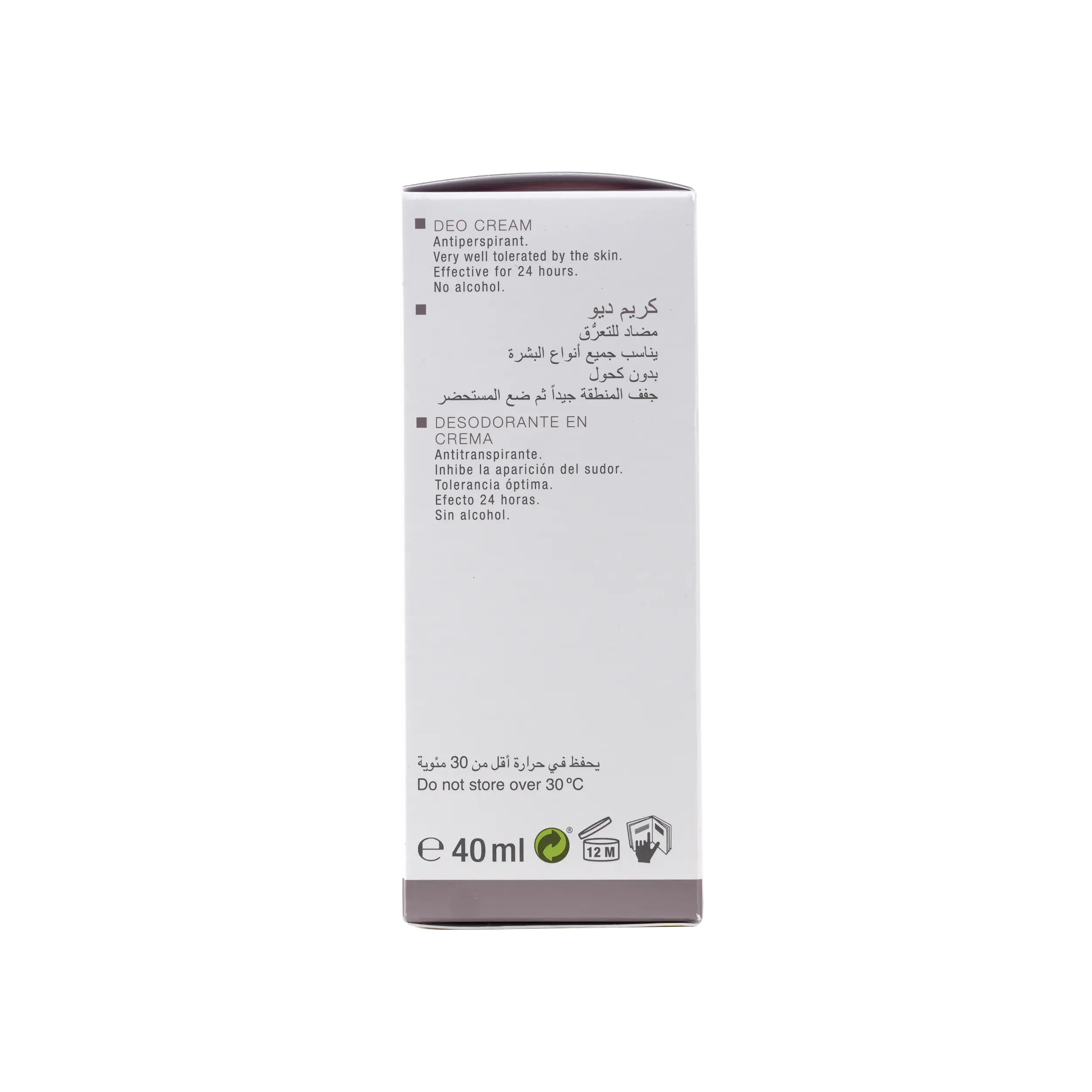 Louis Widmer Deo Cream 40 Ml