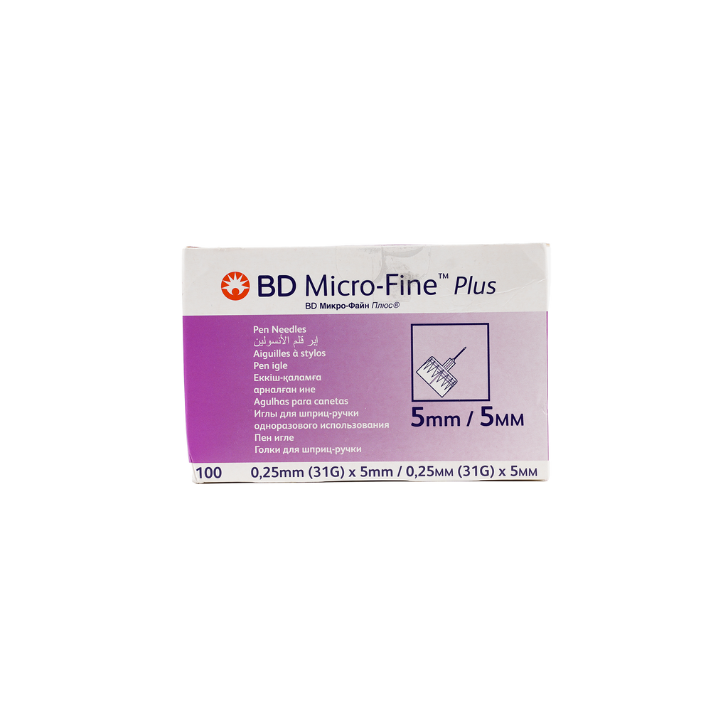 BD Micro-Fine Pen Needles 5mmx31G 100pcs