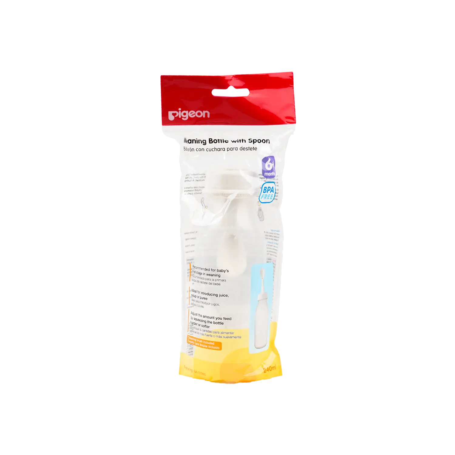 Pigeon Weaning Bottle With Spoon-D329