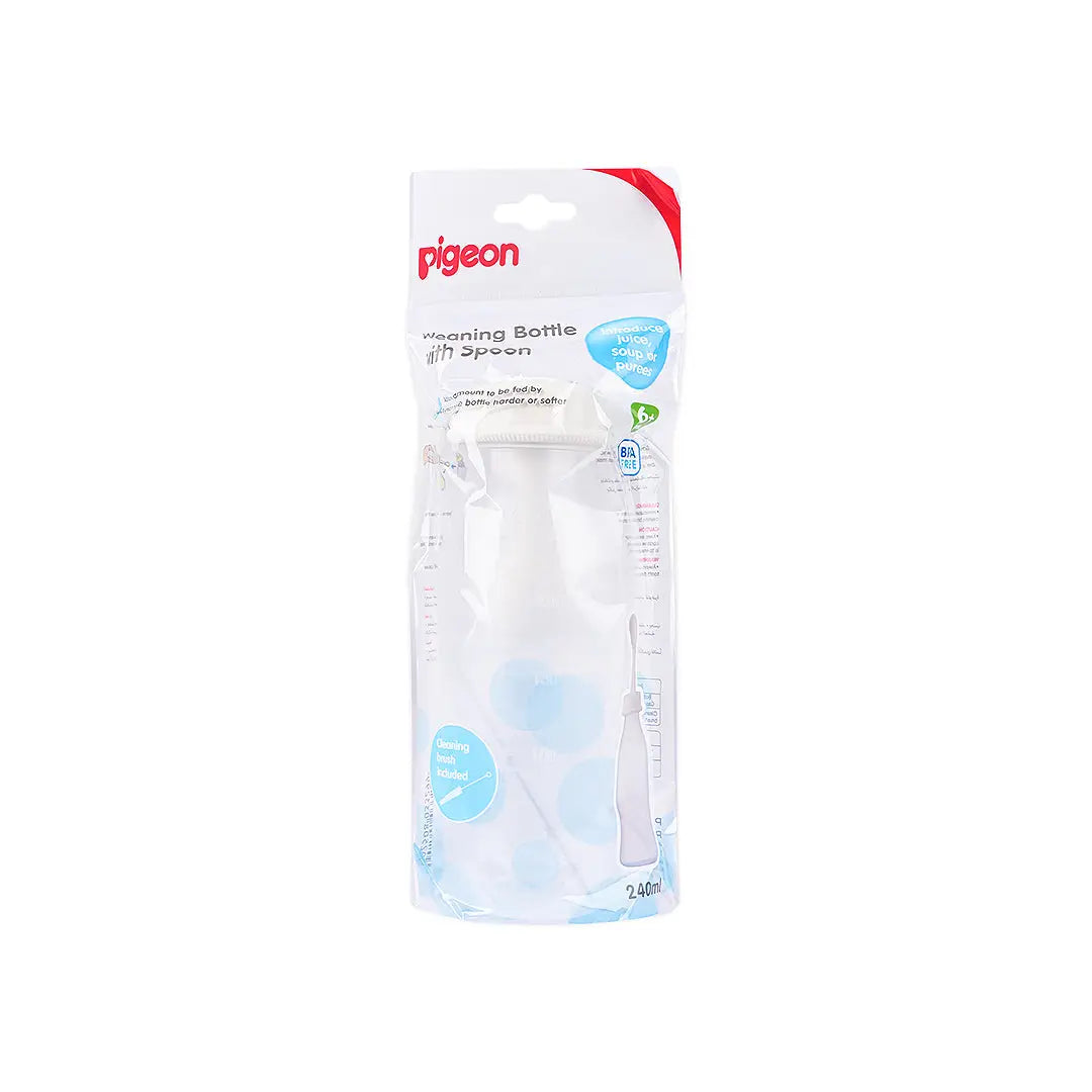 Pigeon Weaning Bottle With Spoon-D329