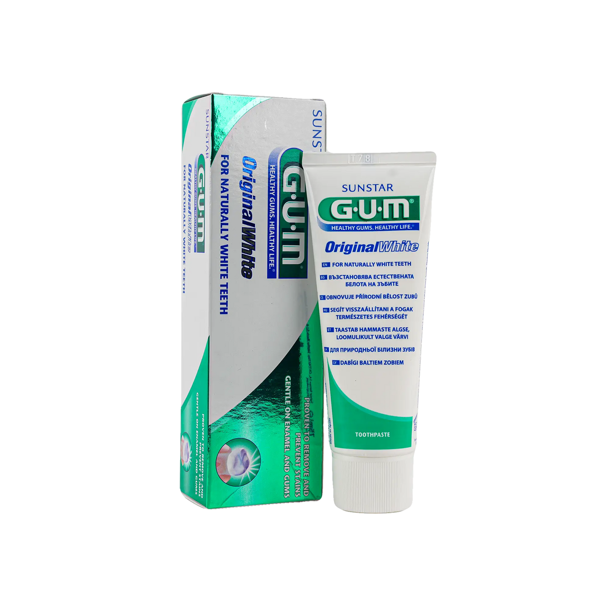 22568-GUM Original White Toothpaste 75ml
