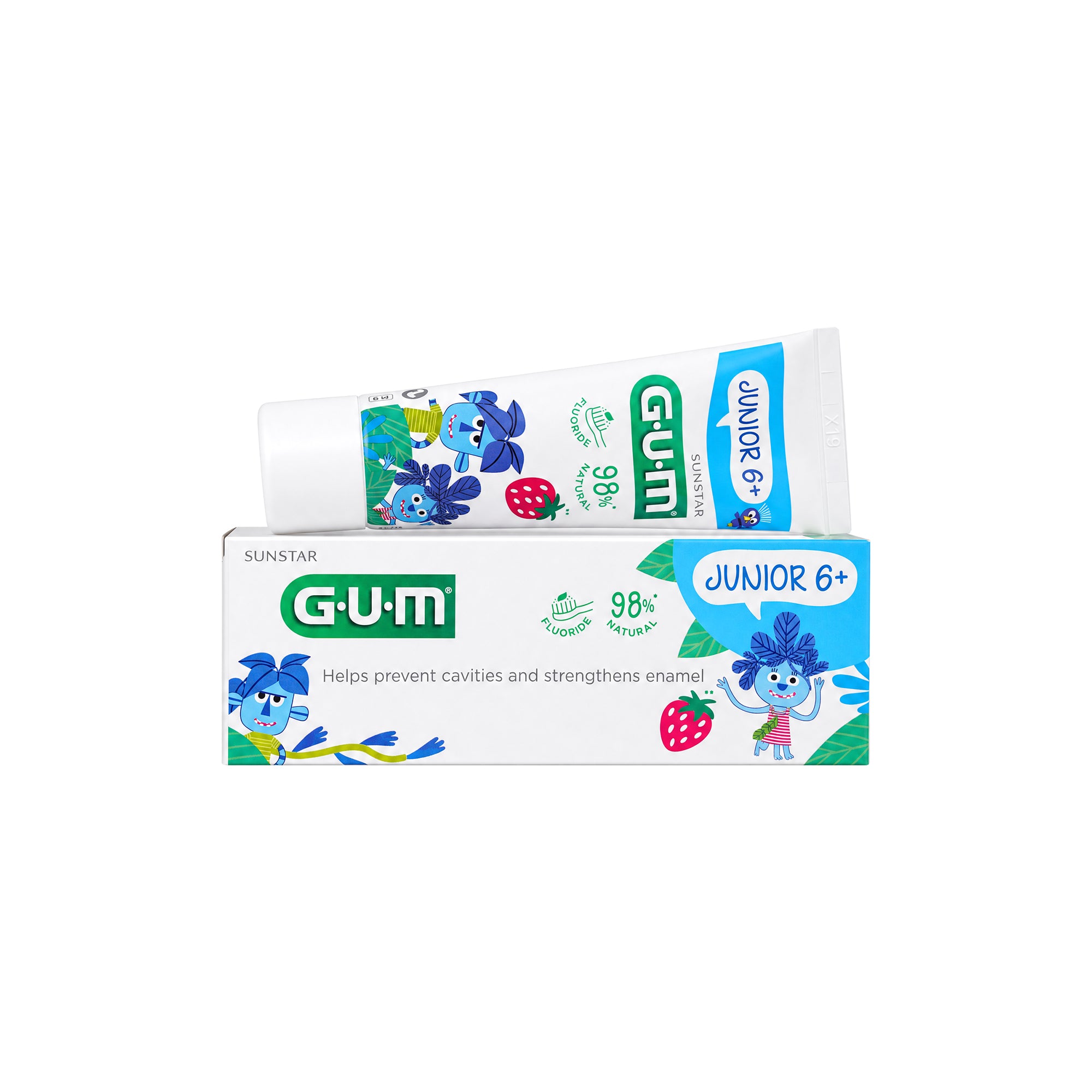 22580-GUM Junior Toothpaste +6yrs 50ml-3004 +1