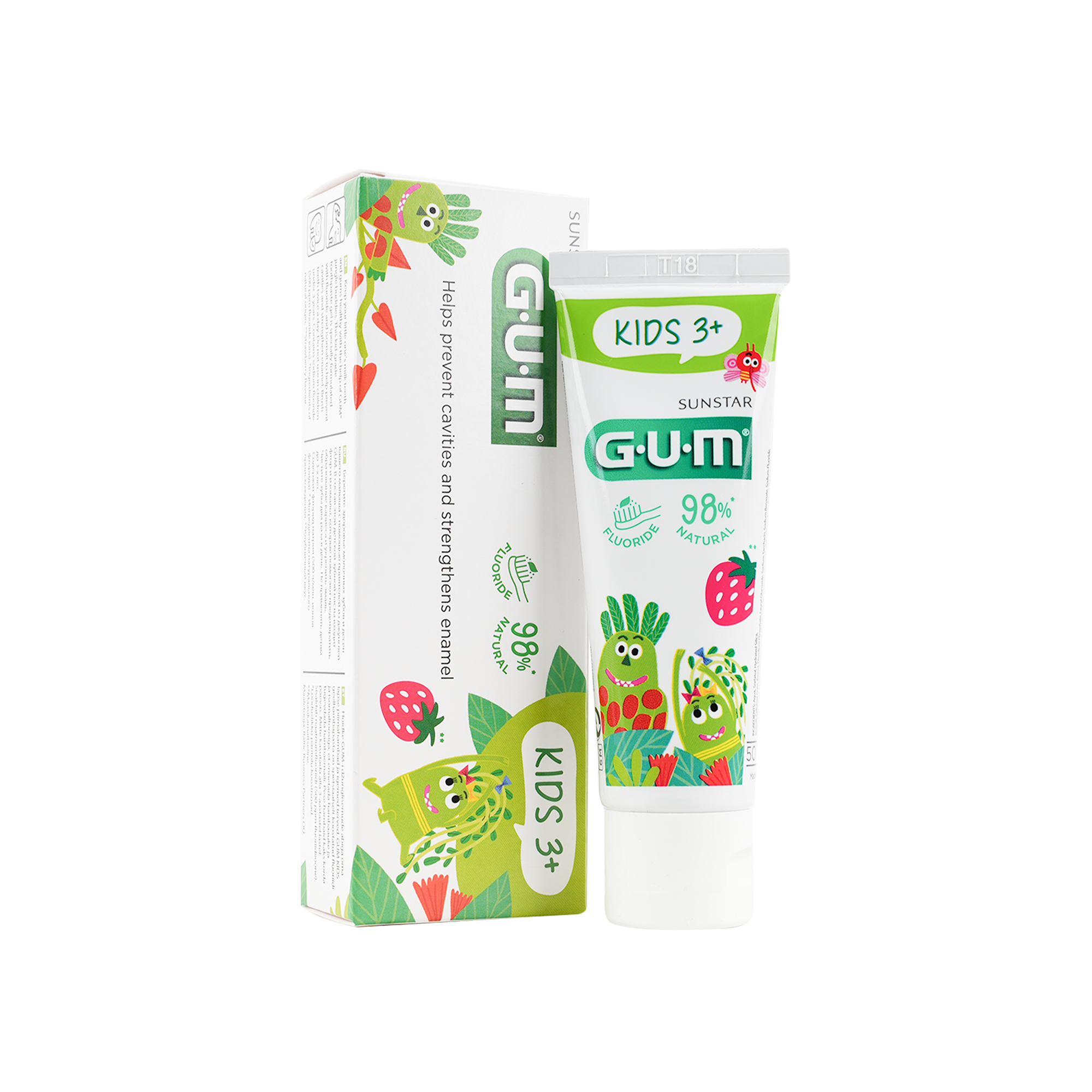 GUM Kids +3yrs Toothpaste 50ml-3000