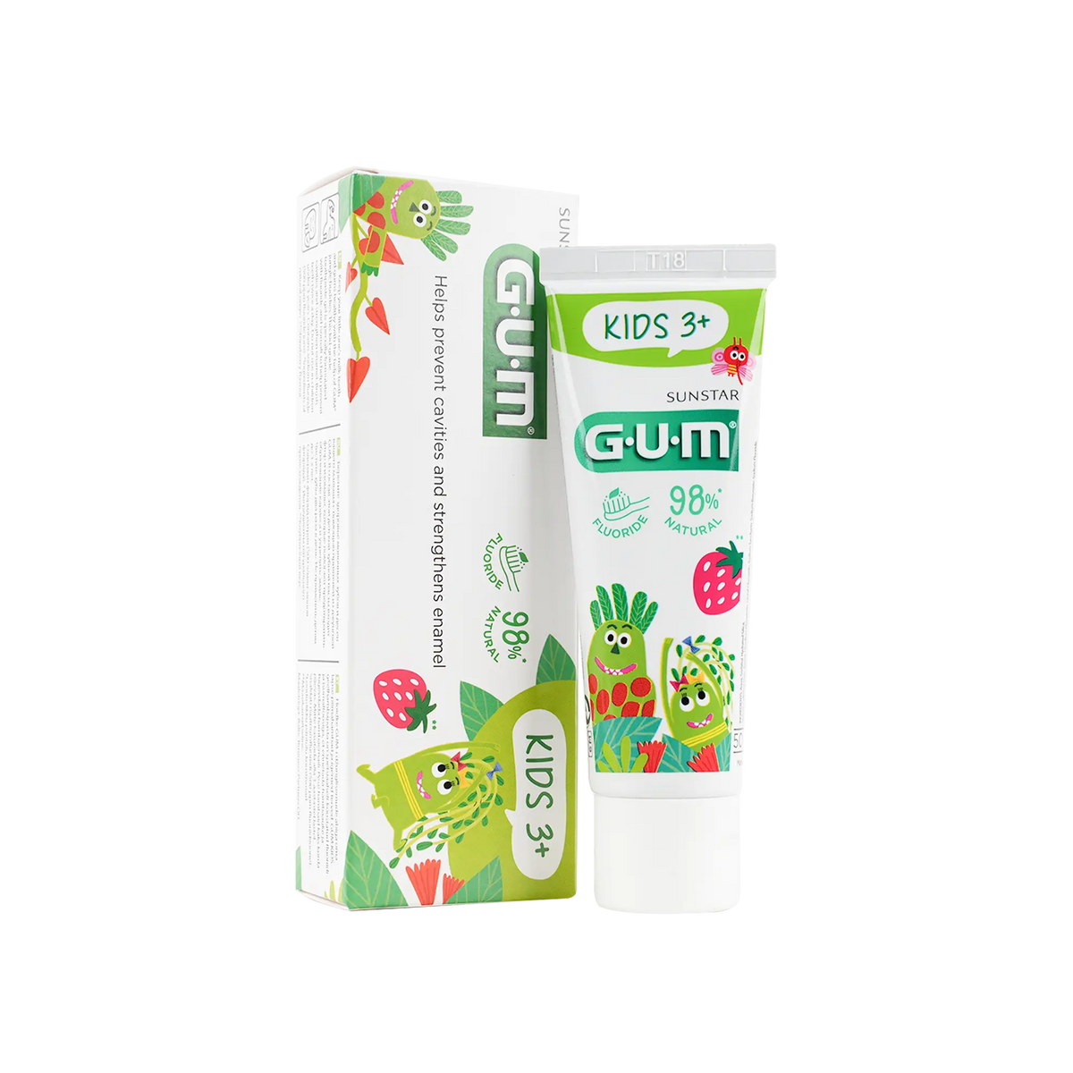 22581-GUM Kids +3yrs Toothpaste 50ml