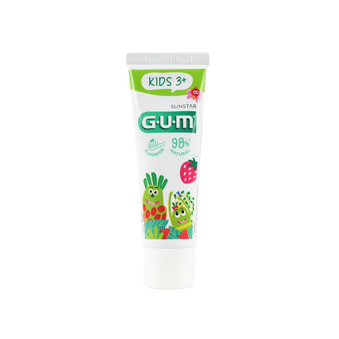 22581-GUM Kids +3yrs Toothpaste 50ml +5