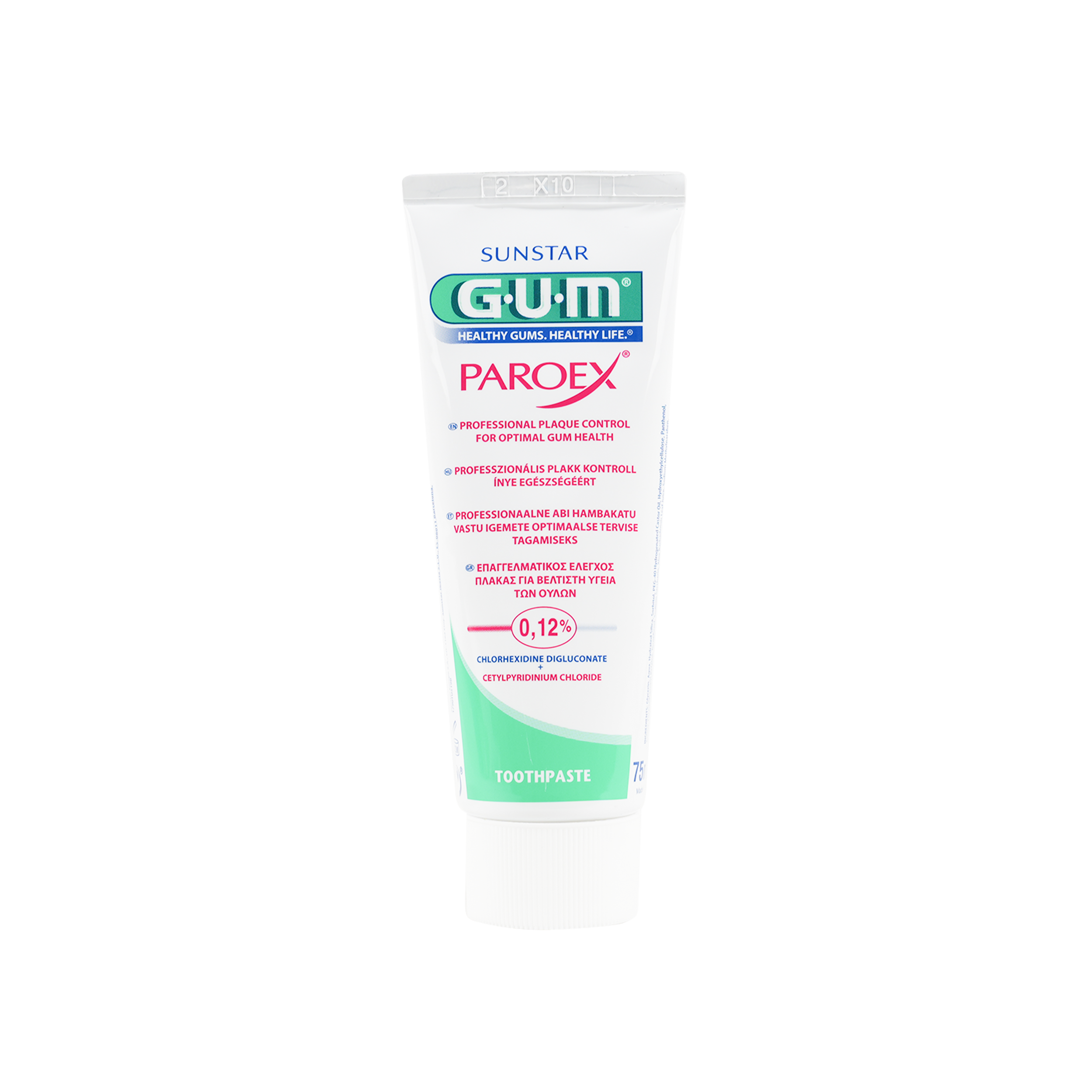 GUM Paroex Toothpaste Gel 0.12% 75ml-1790