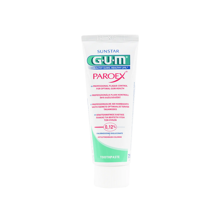 22582-GUM Paroex Toothpaste Gel 0.12% 75ml +5
