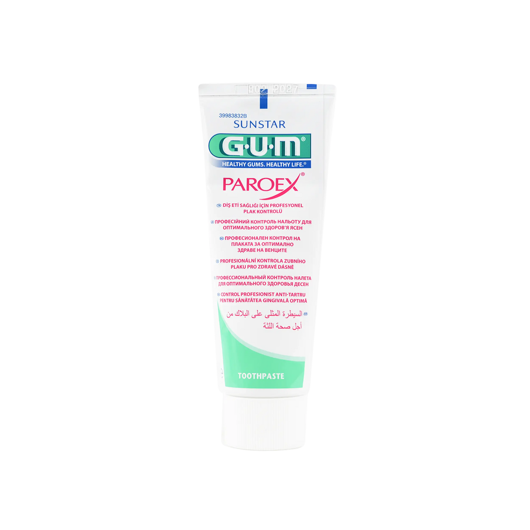22582-GUM Paroex Toothpaste Gel 0.12% 75ml +6
