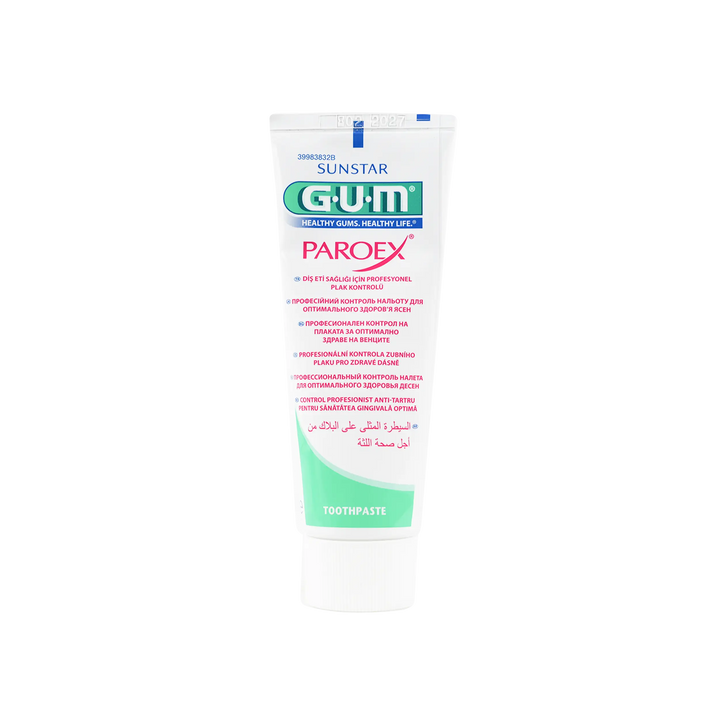 22582-GUM Paroex Toothpaste Gel 0.12% 75ml +6