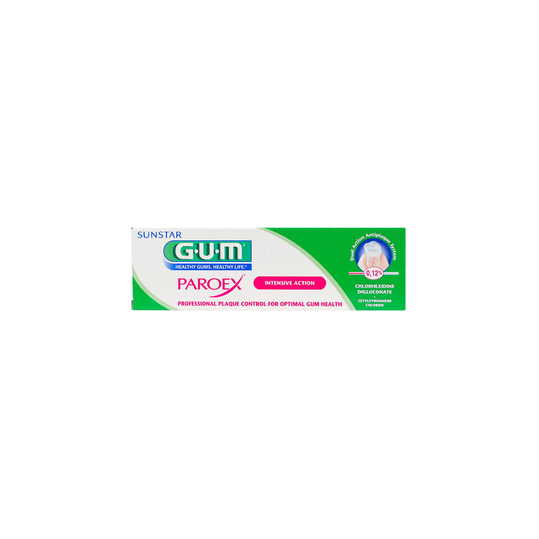 22582-GUM Paroex Toothpaste Gel 0.12% 75ml +1