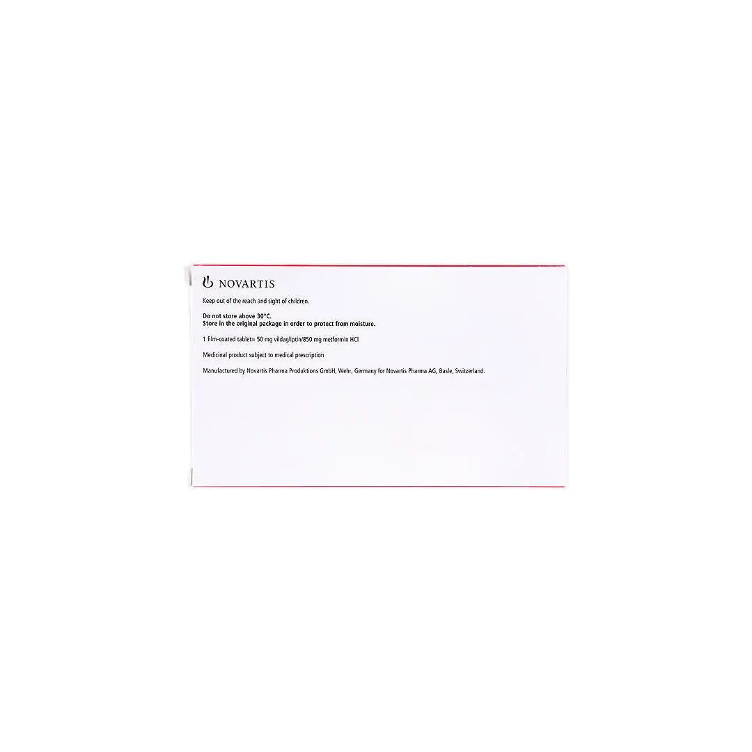 galvusmet 50mg 850mg 60 tab