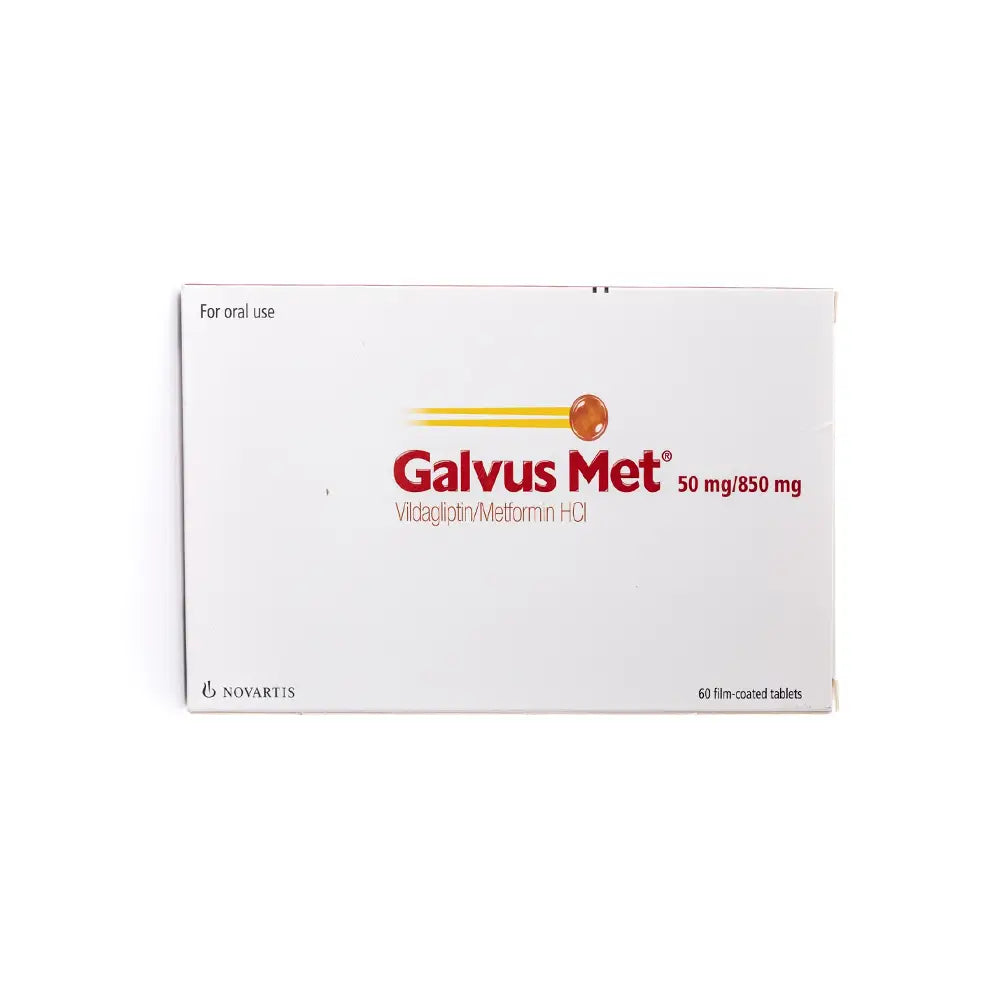 GALVUSMET 50MG/850MG 60 TAB