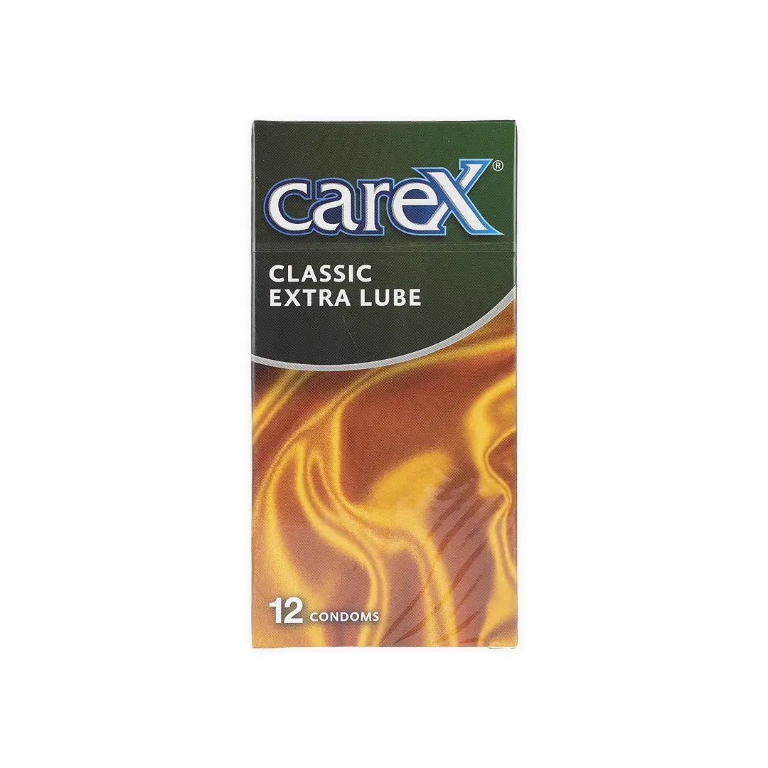 Carex Classic Extra Lube Condoms 12pcs