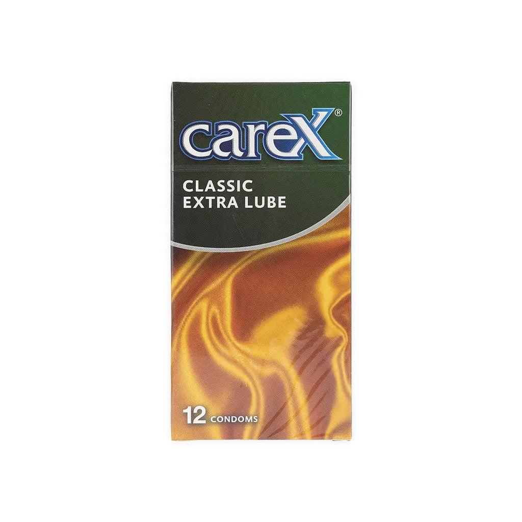Carex Classic Extra Lube Condoms 12pcs