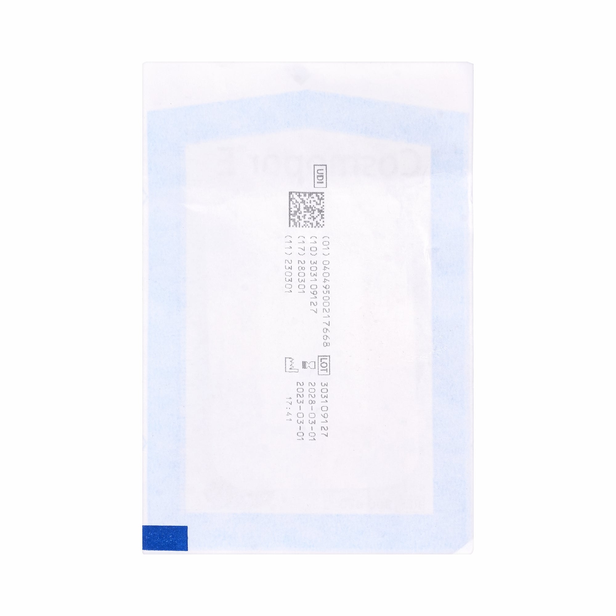 22697-Hartmann Cosmopor E Latexfree 7.2x5cm 1pc +1