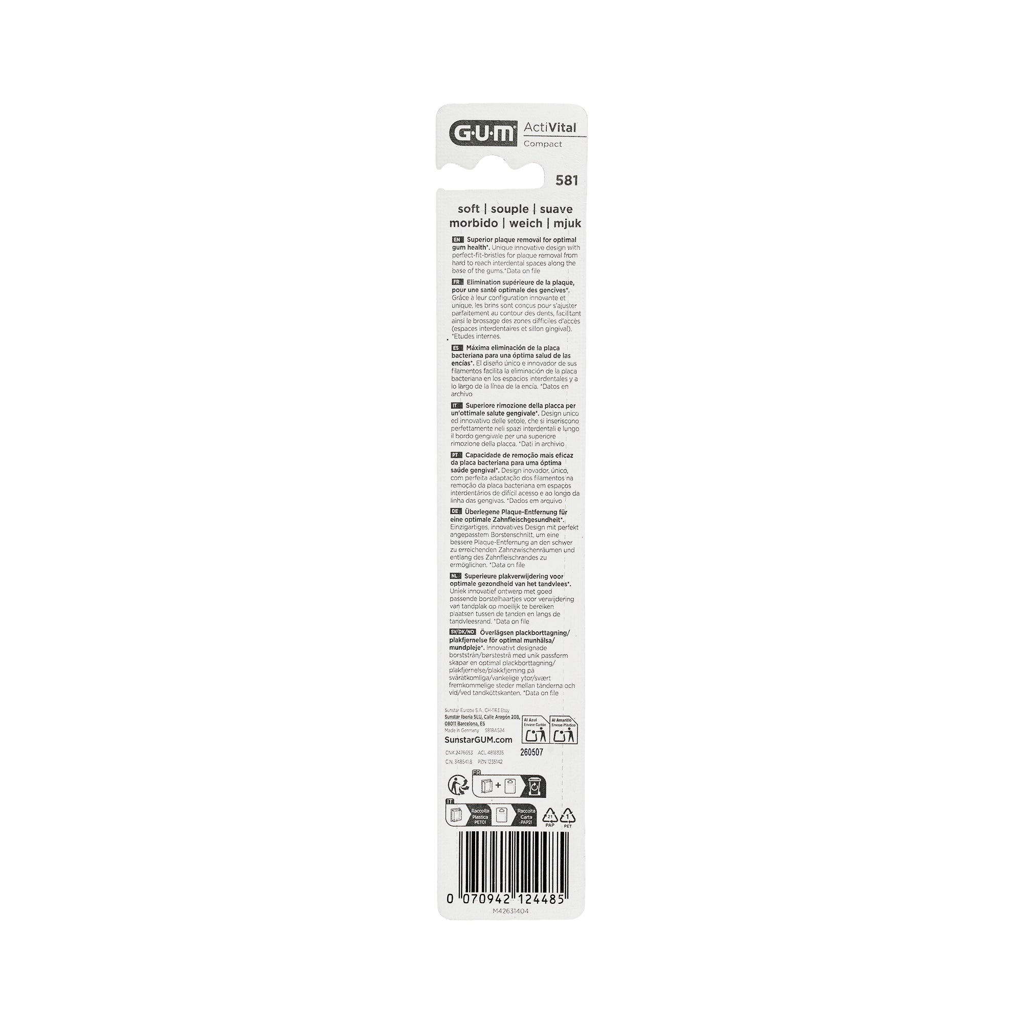 GUM Activital Toothbrush Soft-581