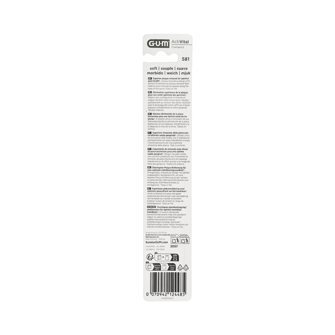 22714-GUM Activital Toothbrush Soft-581 +2