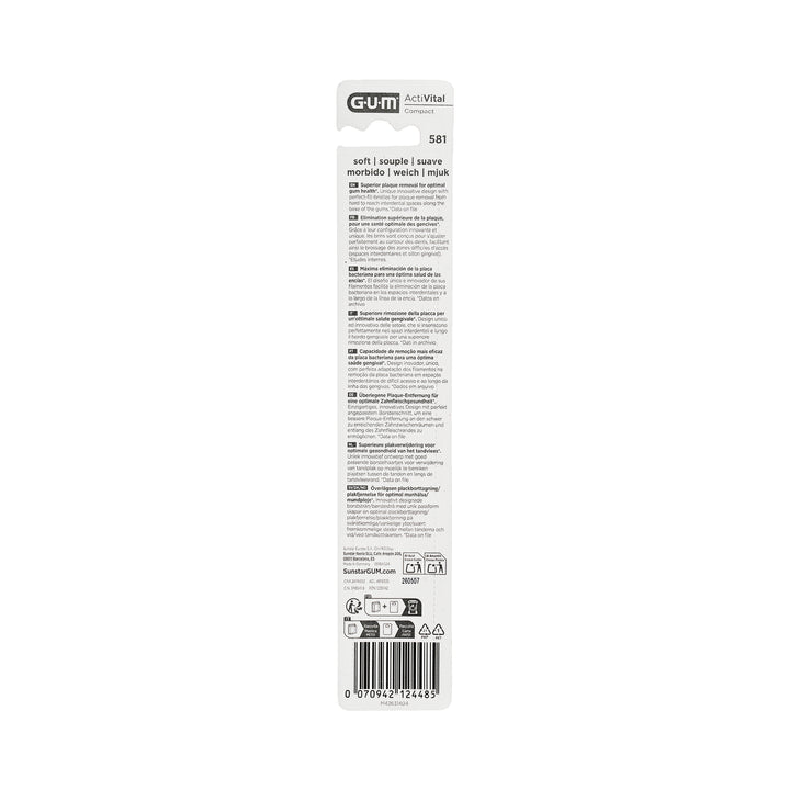 22714-GUM Activital Toothbrush Soft-581 +2