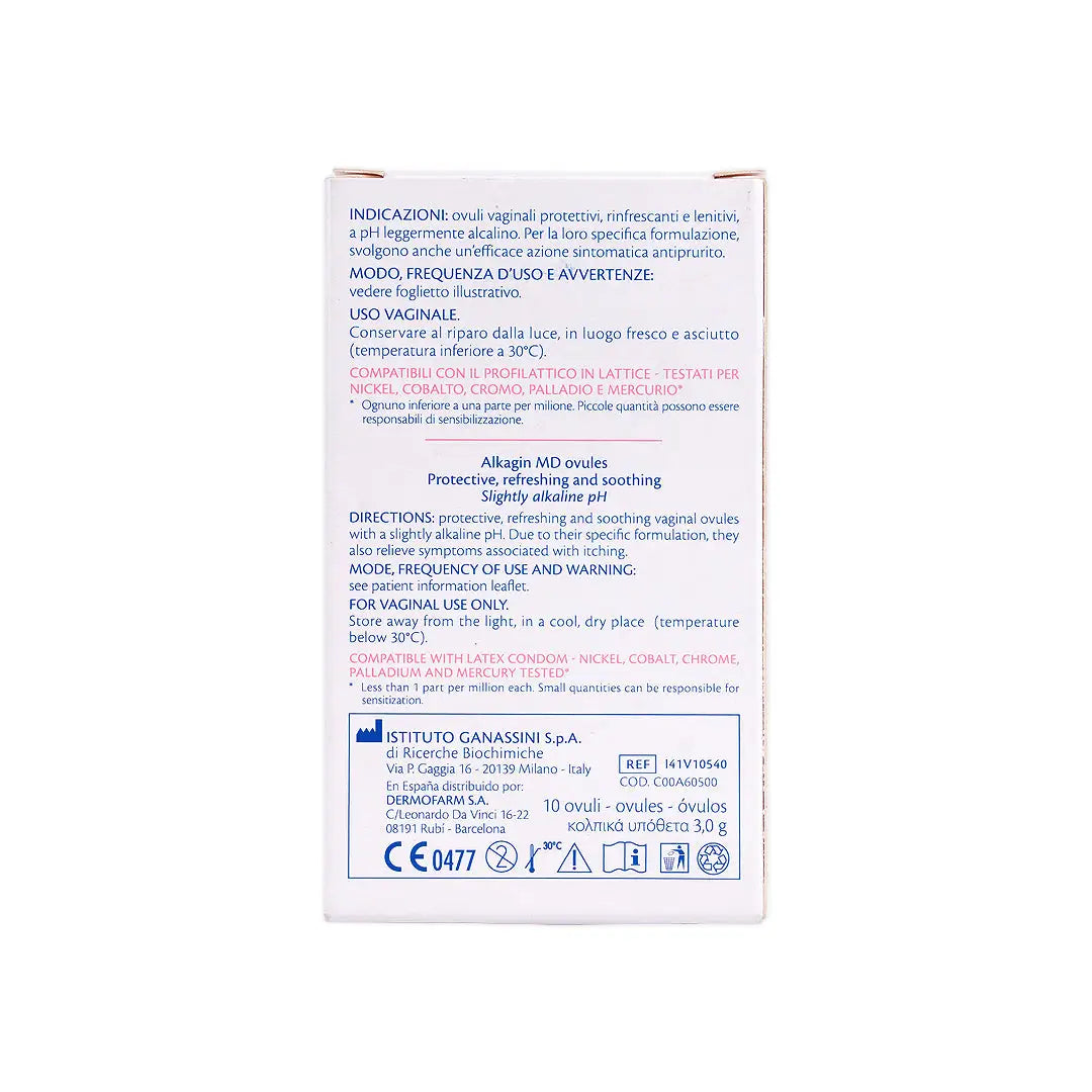 ALKAGIN 10 OVULES.