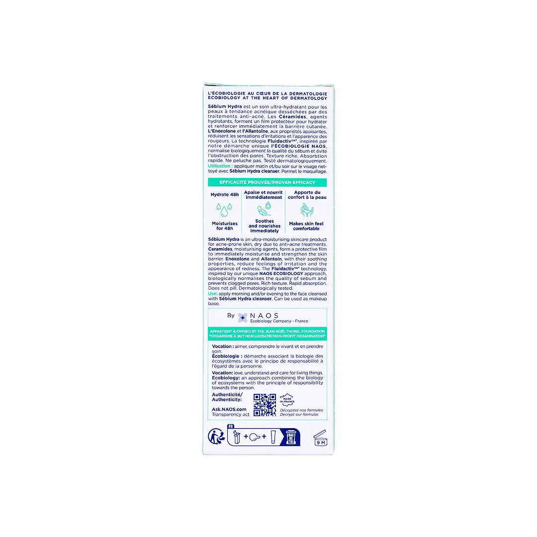 22769-Bioderma Sebium Hydra Cream 40Ml +5