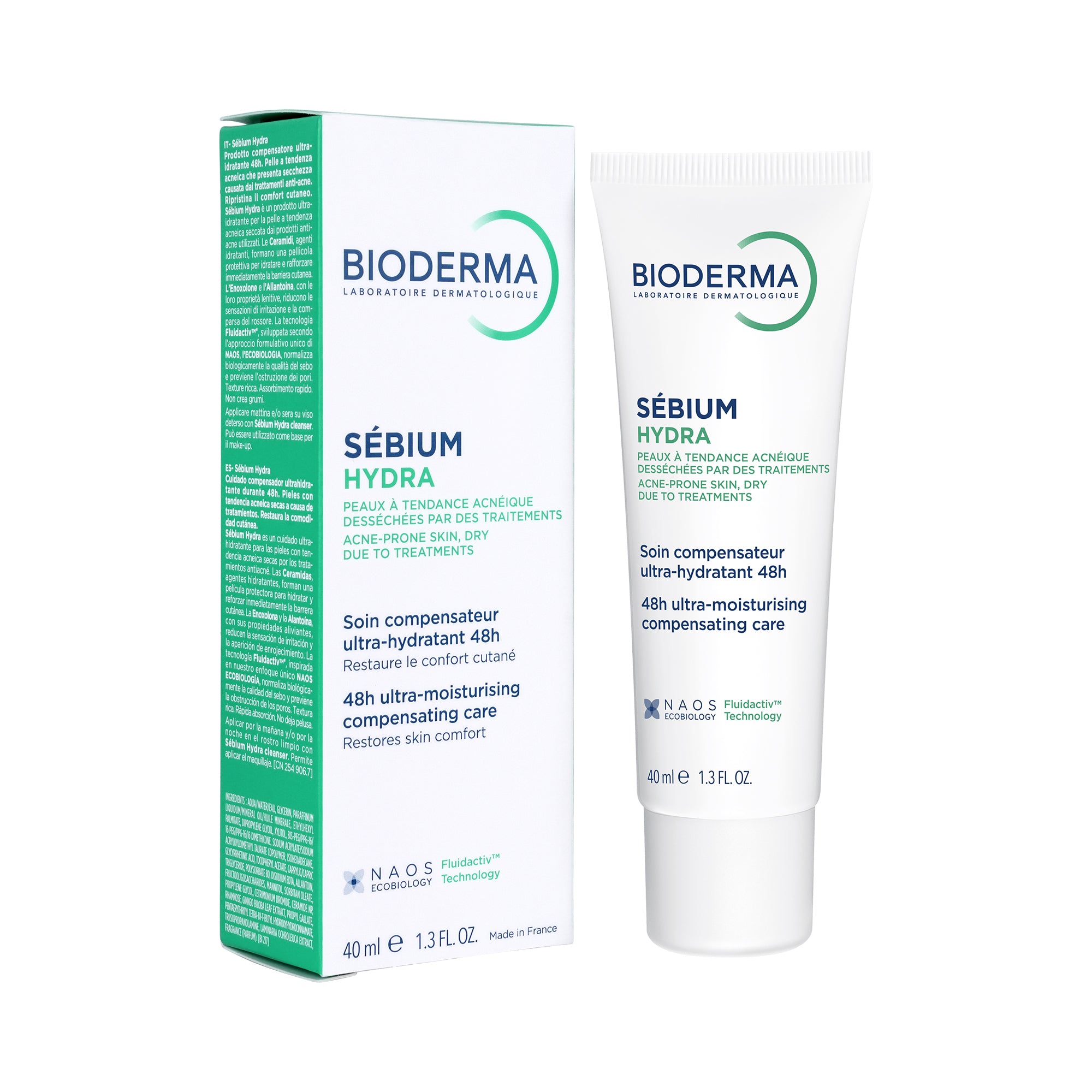 22769-Bioderma Sebium Hydra Cream 40ml +2