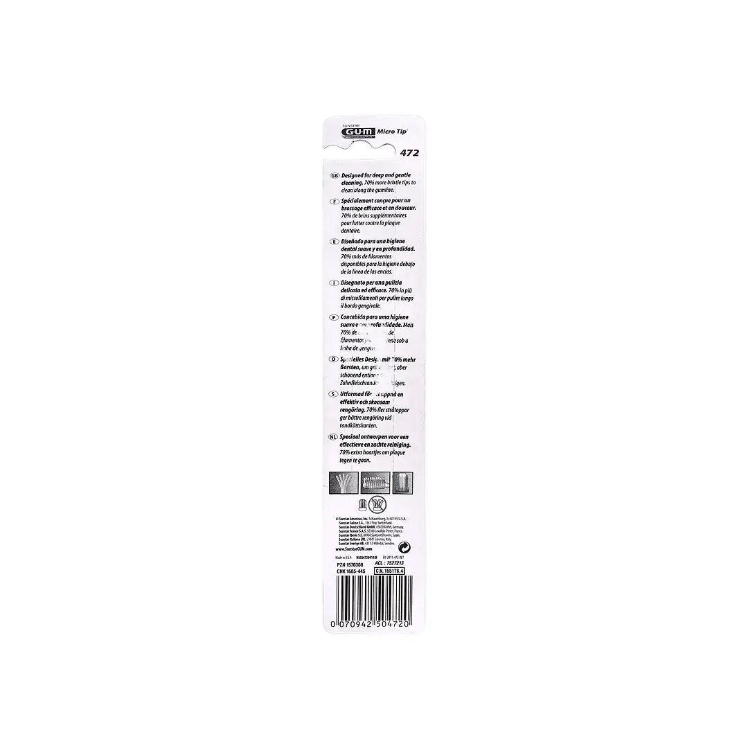 22791-Gum Brush Microtip Medium Regular (472) +1