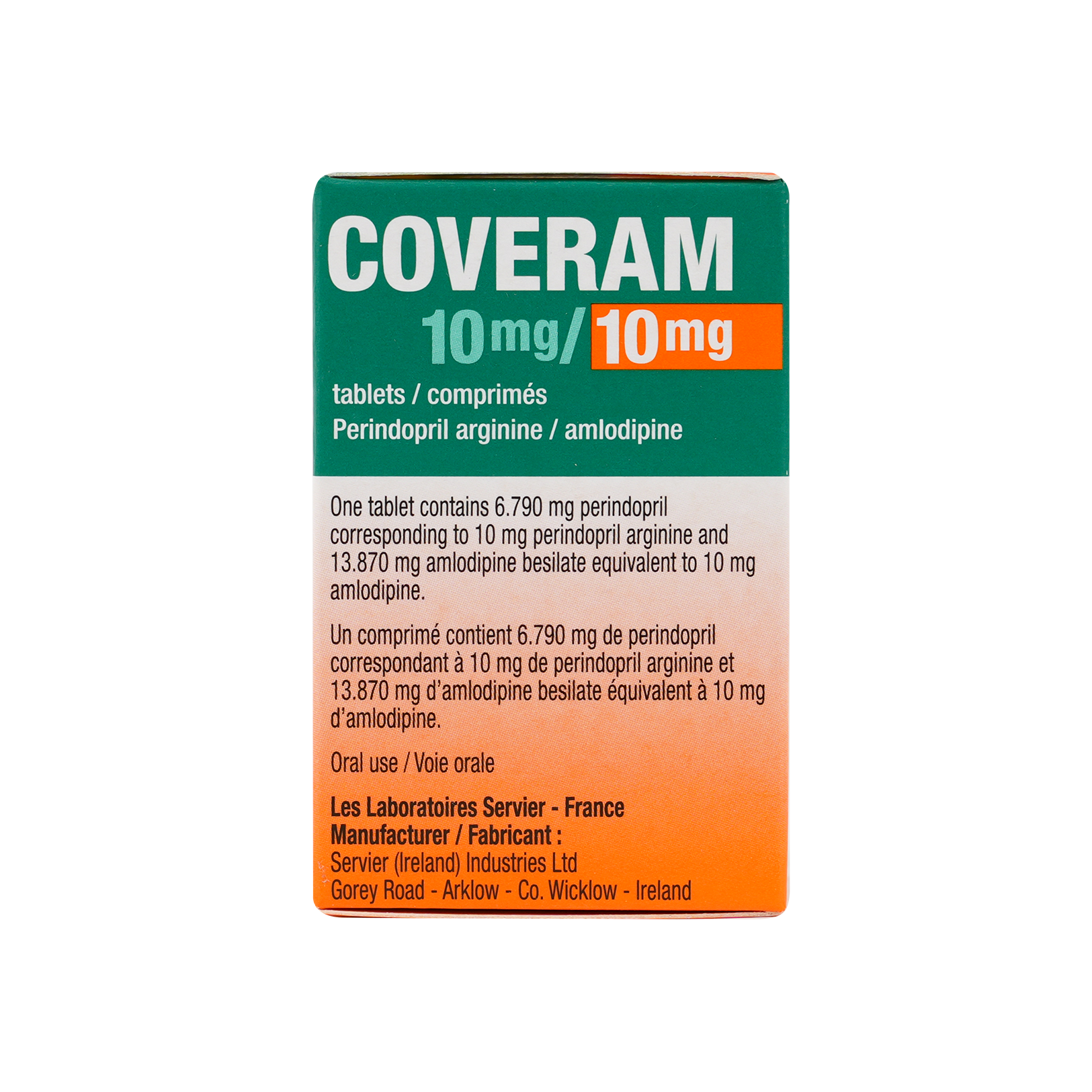 COVERAM 10MG/10MG 30TAB