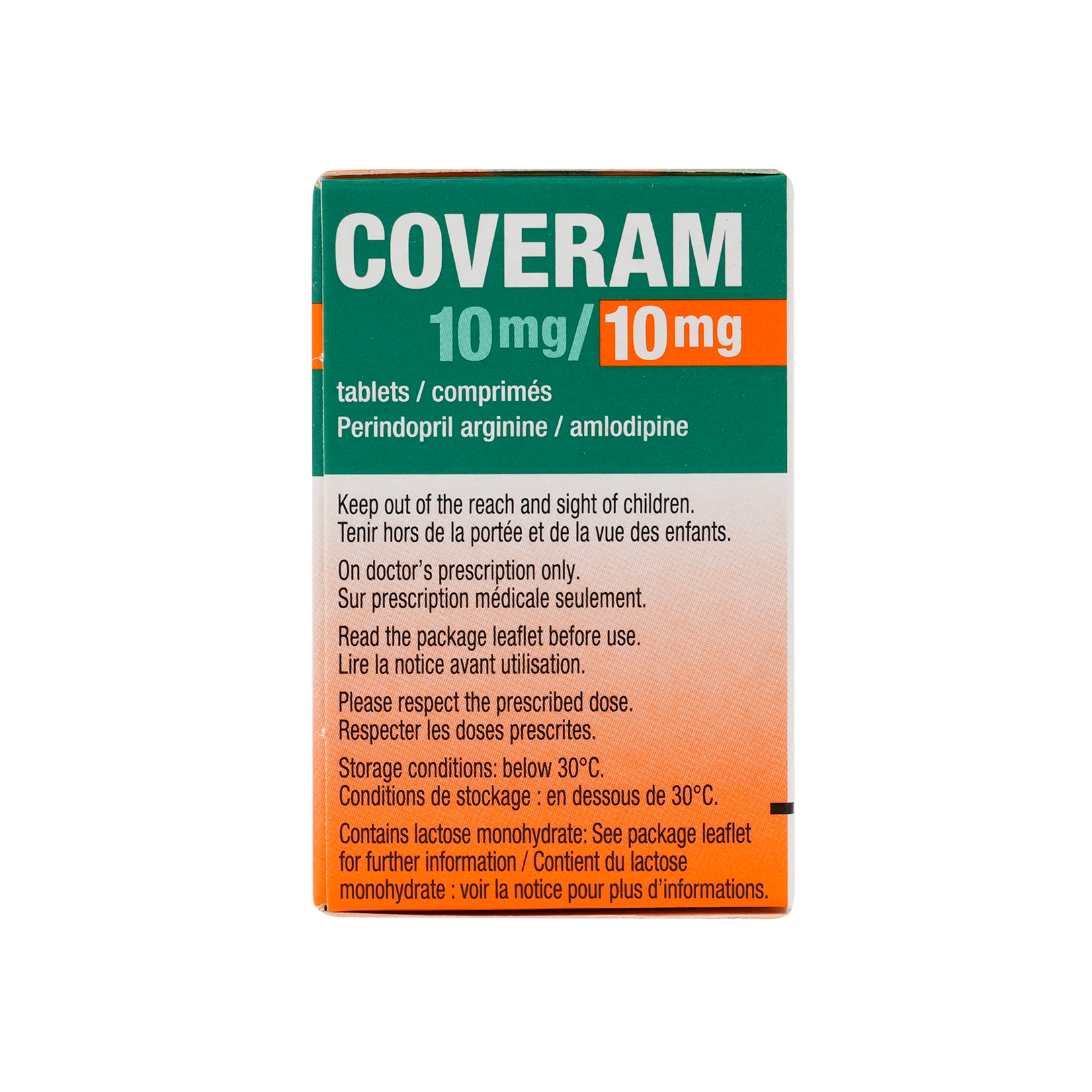 COVERAM 10MG/10MG 30TAB