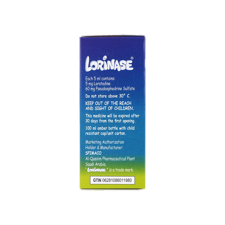 22841-Lorinase Syp 100Ml +4
