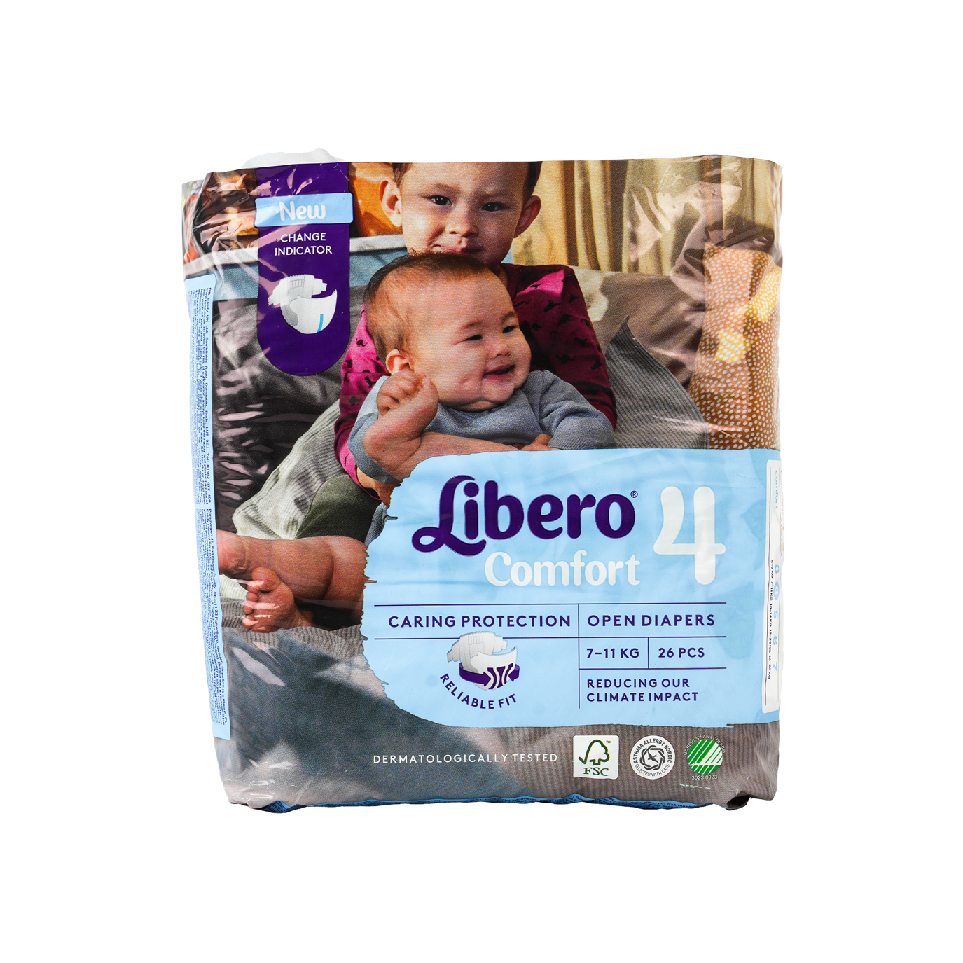 Libero Comfort No.4 (7-11Kg) 26Pcs