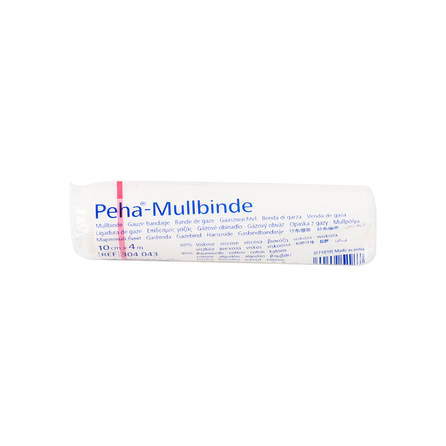 Hartmann Peha-Mullbinde Gauze 10cmx4m 1pc