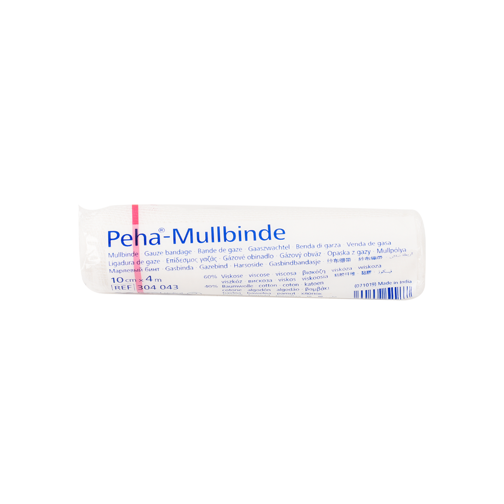 Hartmann Peha-Mullbinde Gauze 10cmx4m 1pc