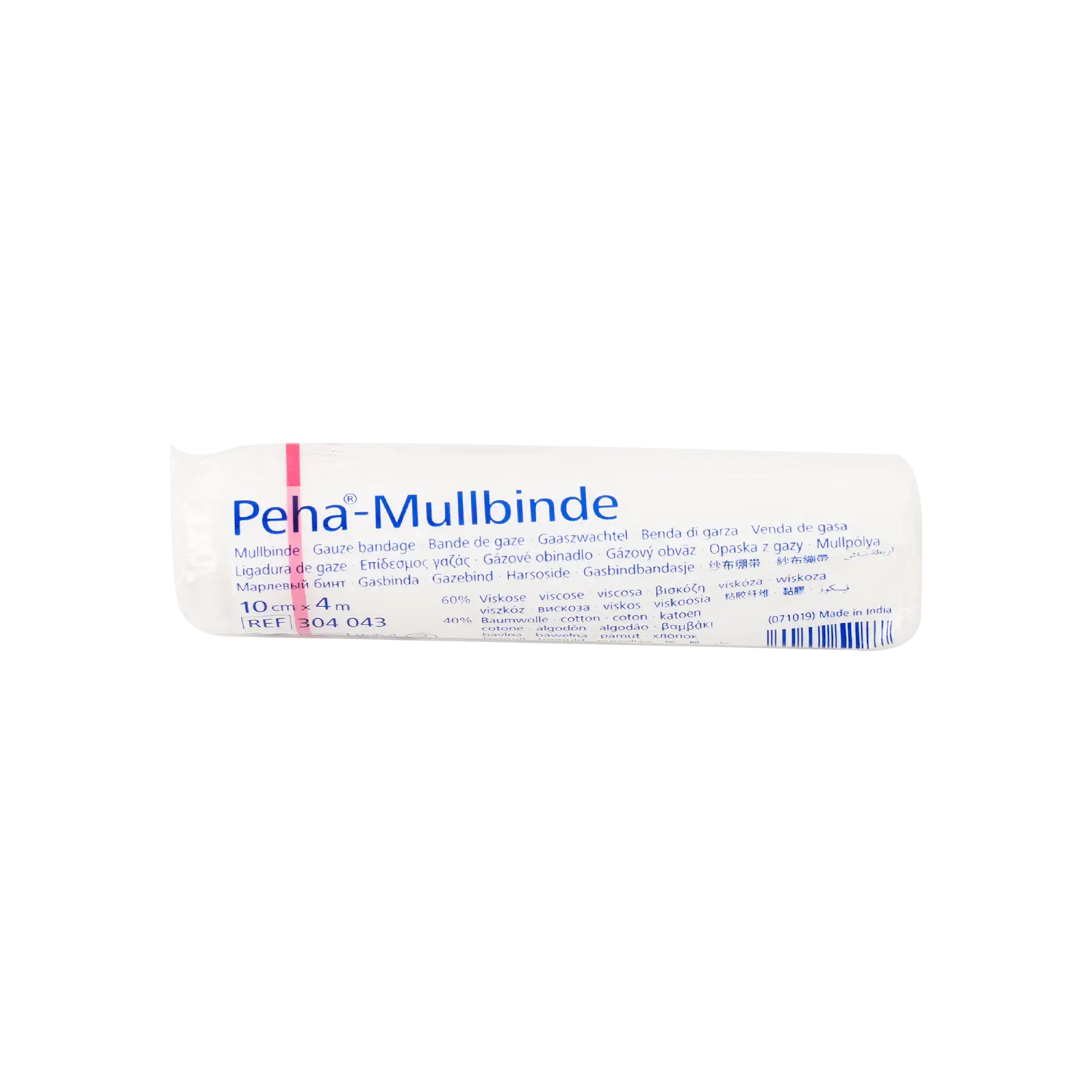 Hartmann Peha-Mullbinde Gauze 10cmx4m 1pc