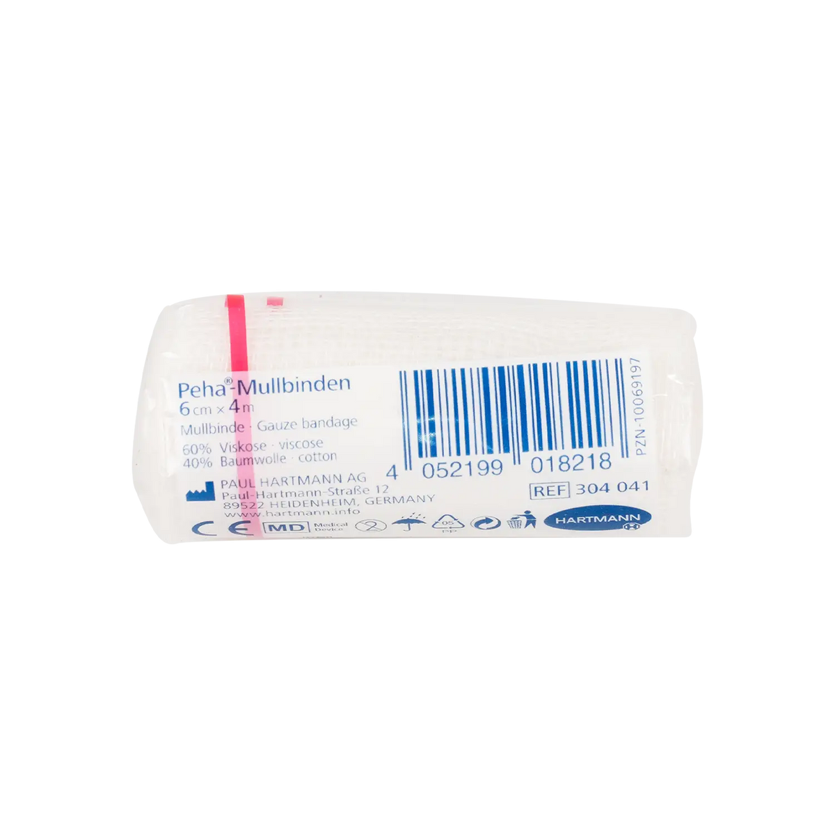 22883-Hartmann Peha-Mullbinde Gauze 6cmx4m 1pc