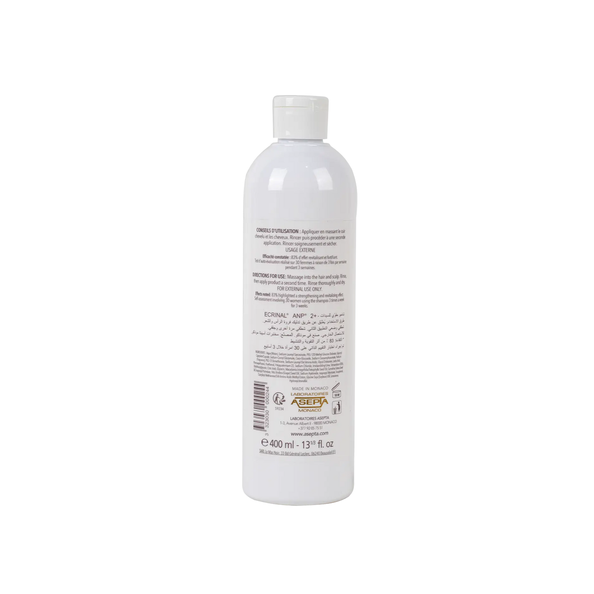 22922-Ecrinal Anp2+ Shampoo Women 400Ml +1