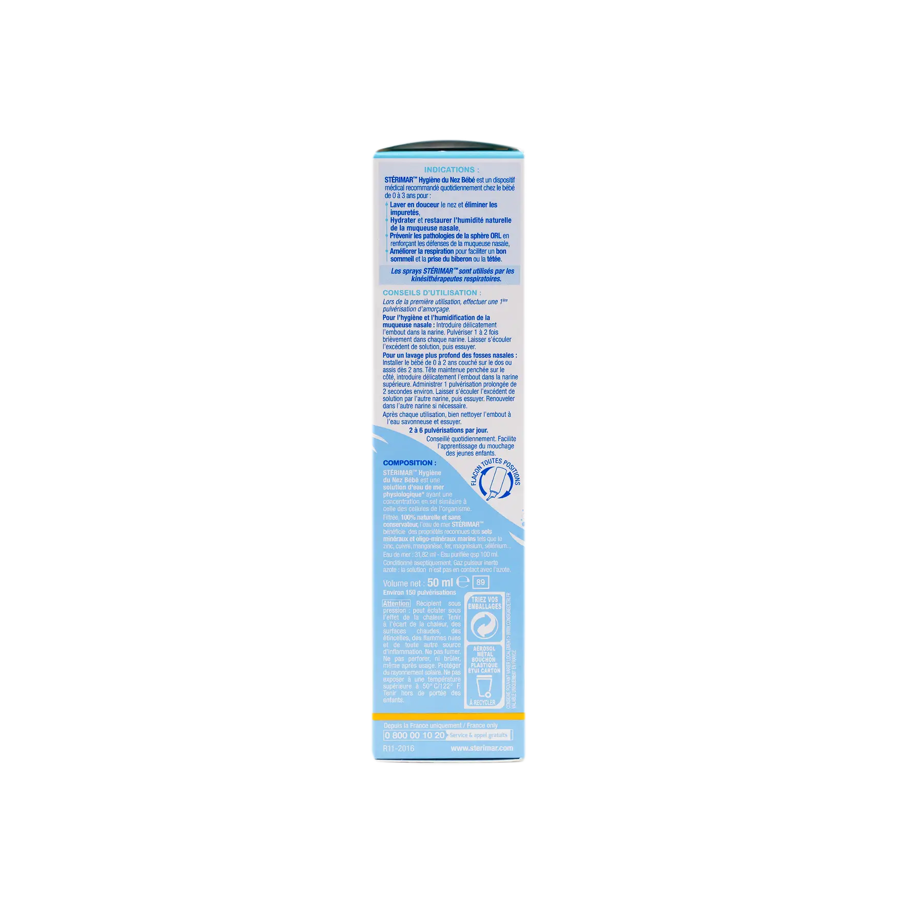 Sterimar Baby Nasal Hygiene Spray 50 Ml
