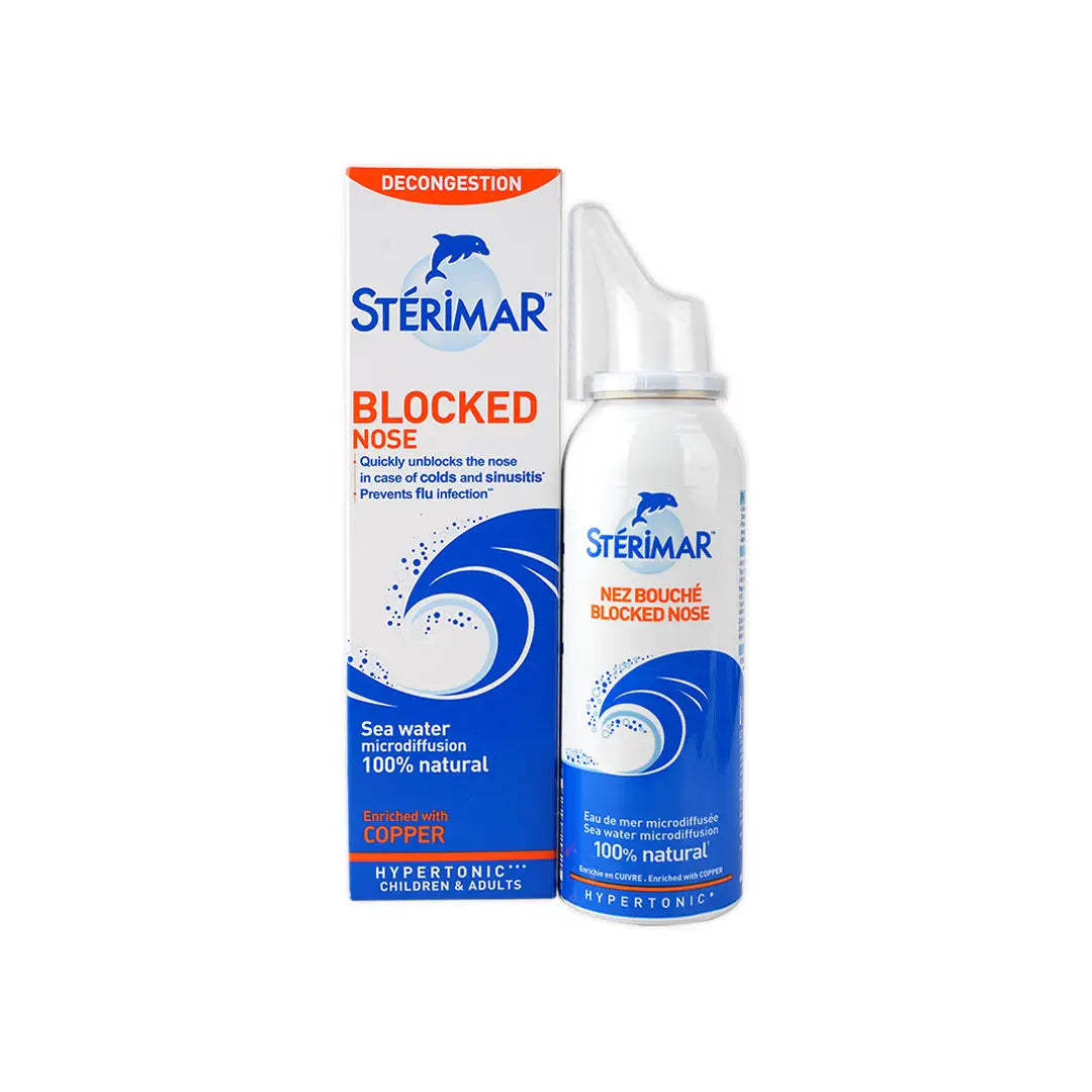 22939-Sterimar Blocked Nose Hypertonic Spray100Ml