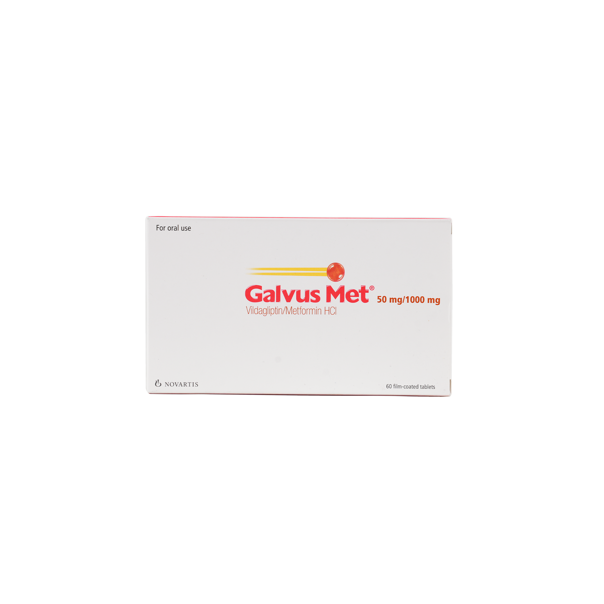 GALVUSMET 50/1000MG FC 60 TAB