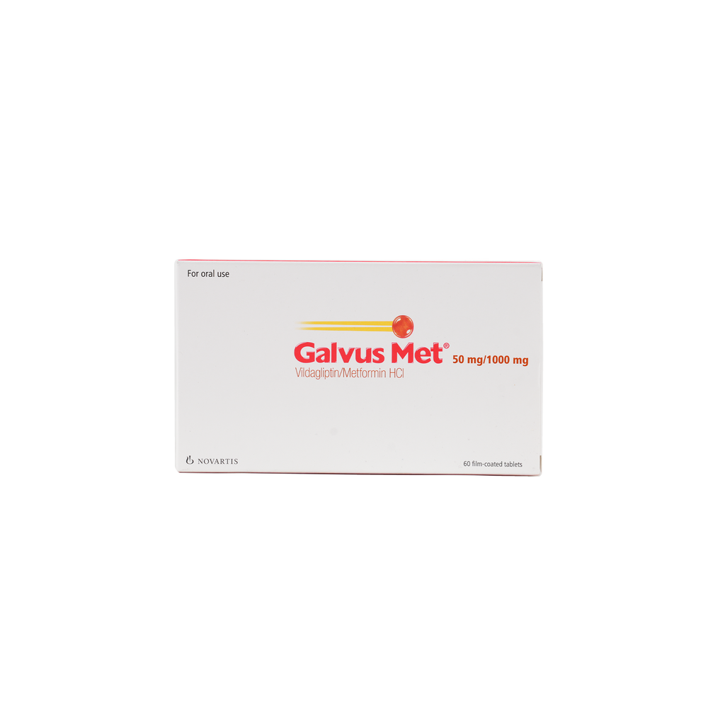 GALVUSMET 50/1000MG FC 60 TAB