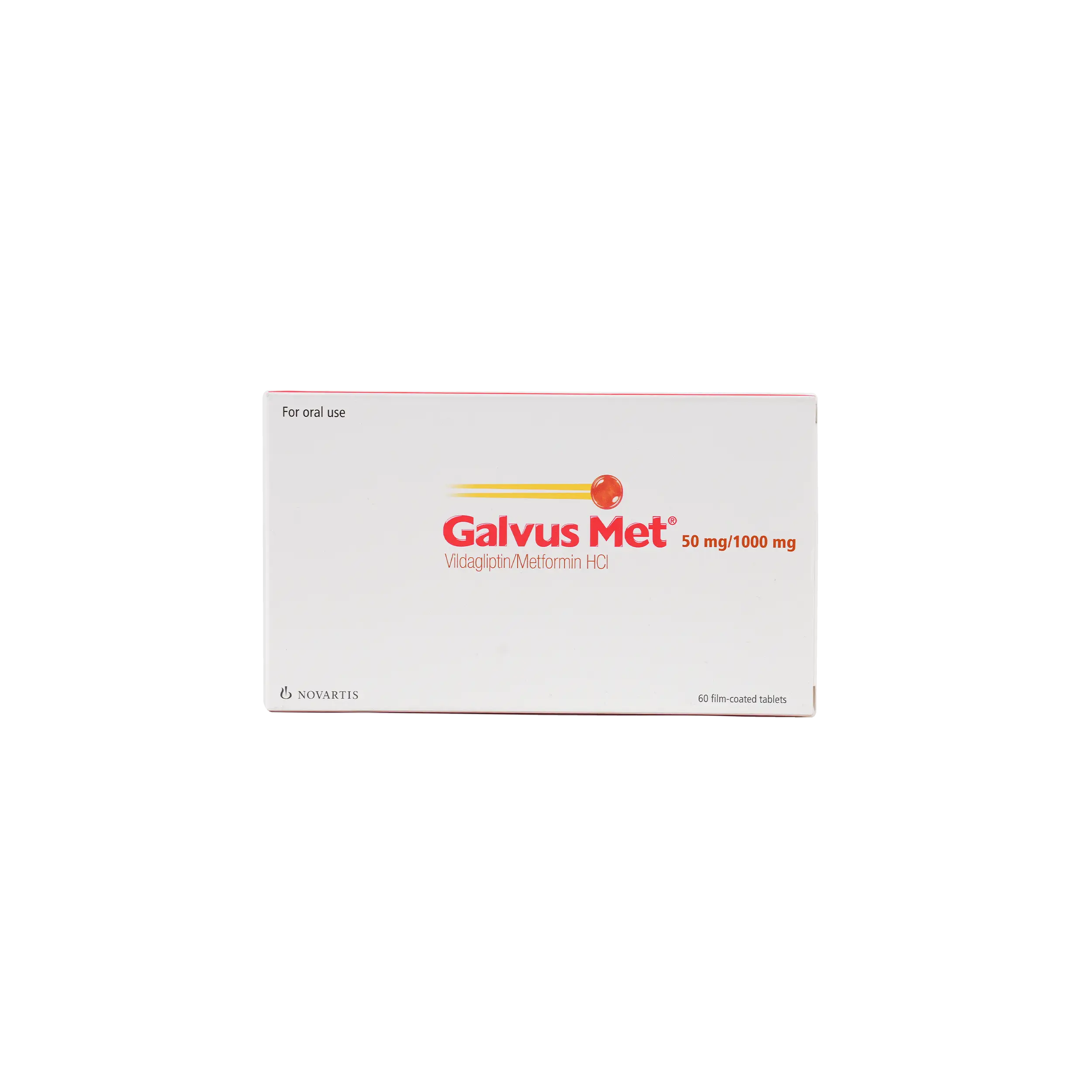 GALVUSMET 50/1000MG FC 60 TAB