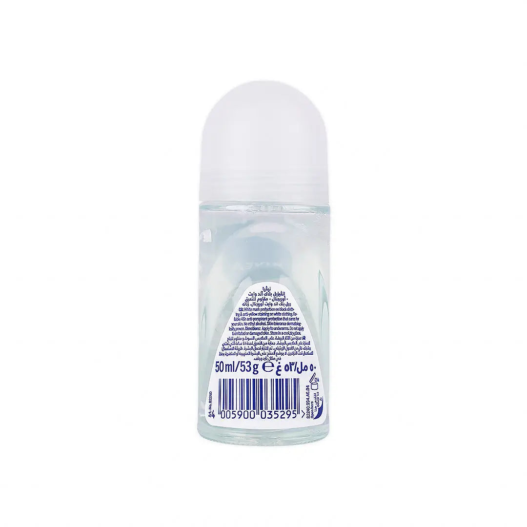 Nivea Invisible B&W Deo Roll On 48h Anti-Per (W) 50ml