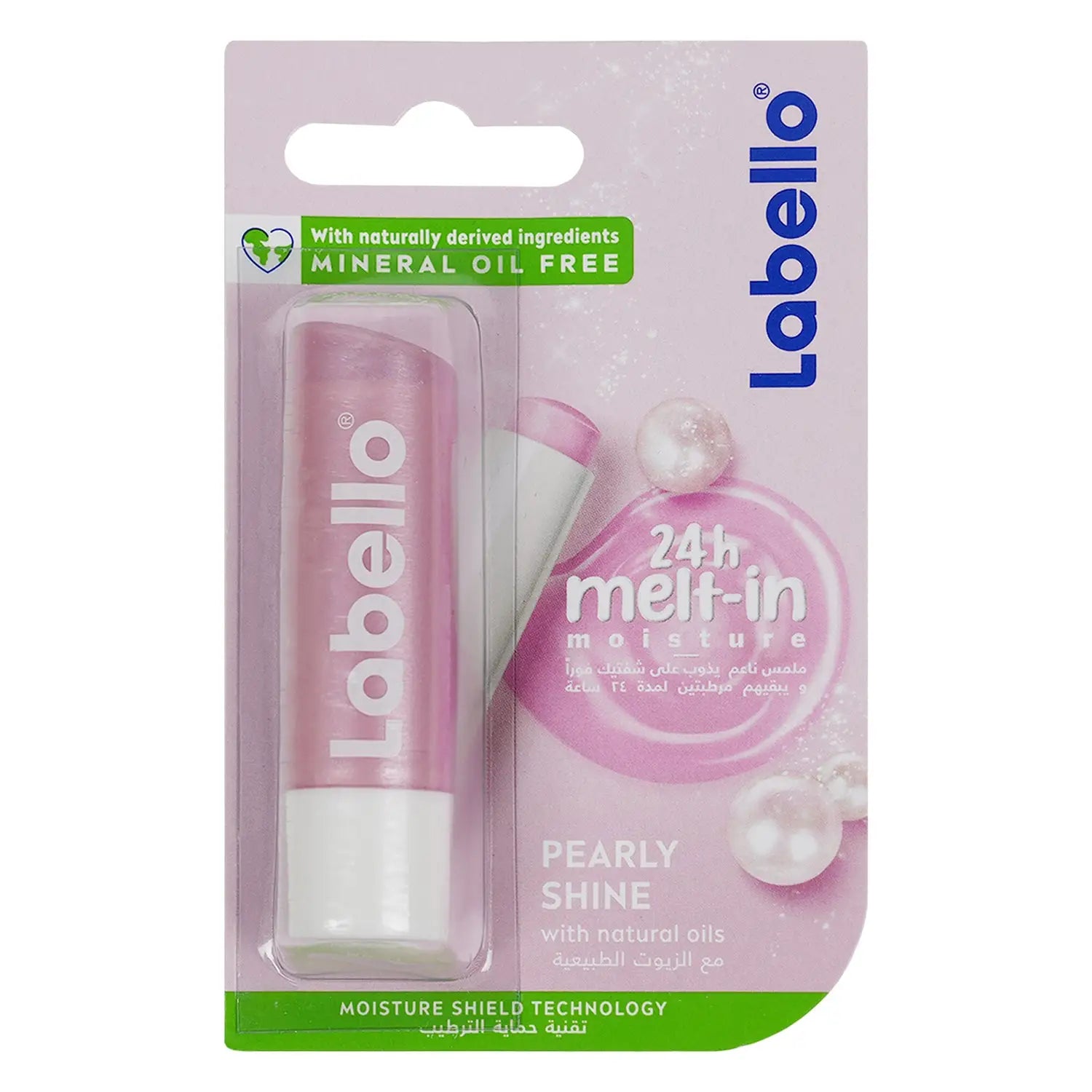 Labello Melt-In Moisture 24H Lip Balm 4.8G -  Pearly Shine