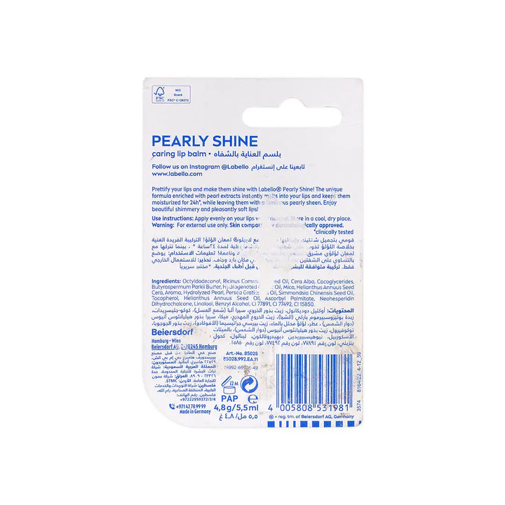 23143-Labello 24h Melt in Lip Balm-Pearly Shine +1