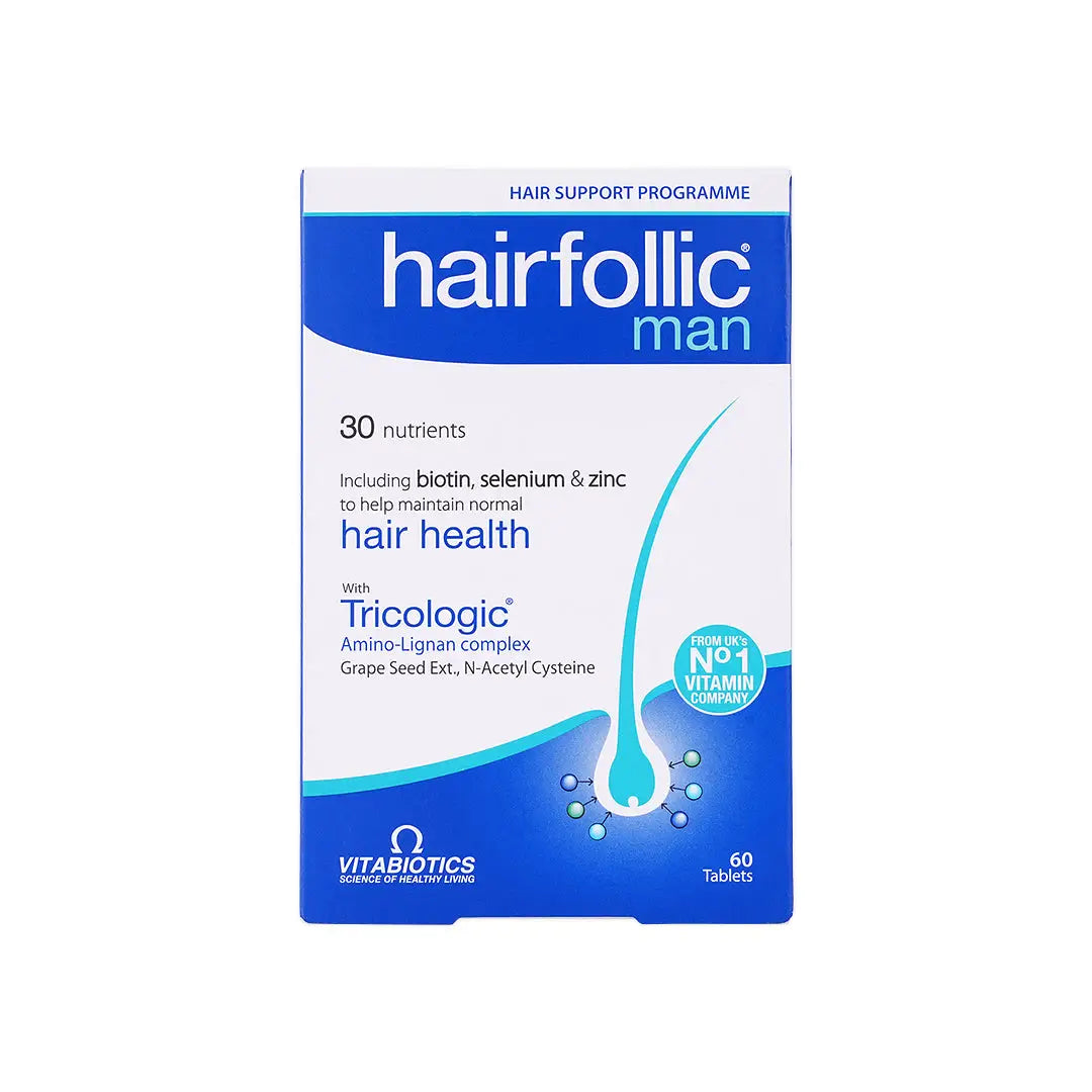 Vitabiotics Wellman Hair Follic Tricologic 60Tab