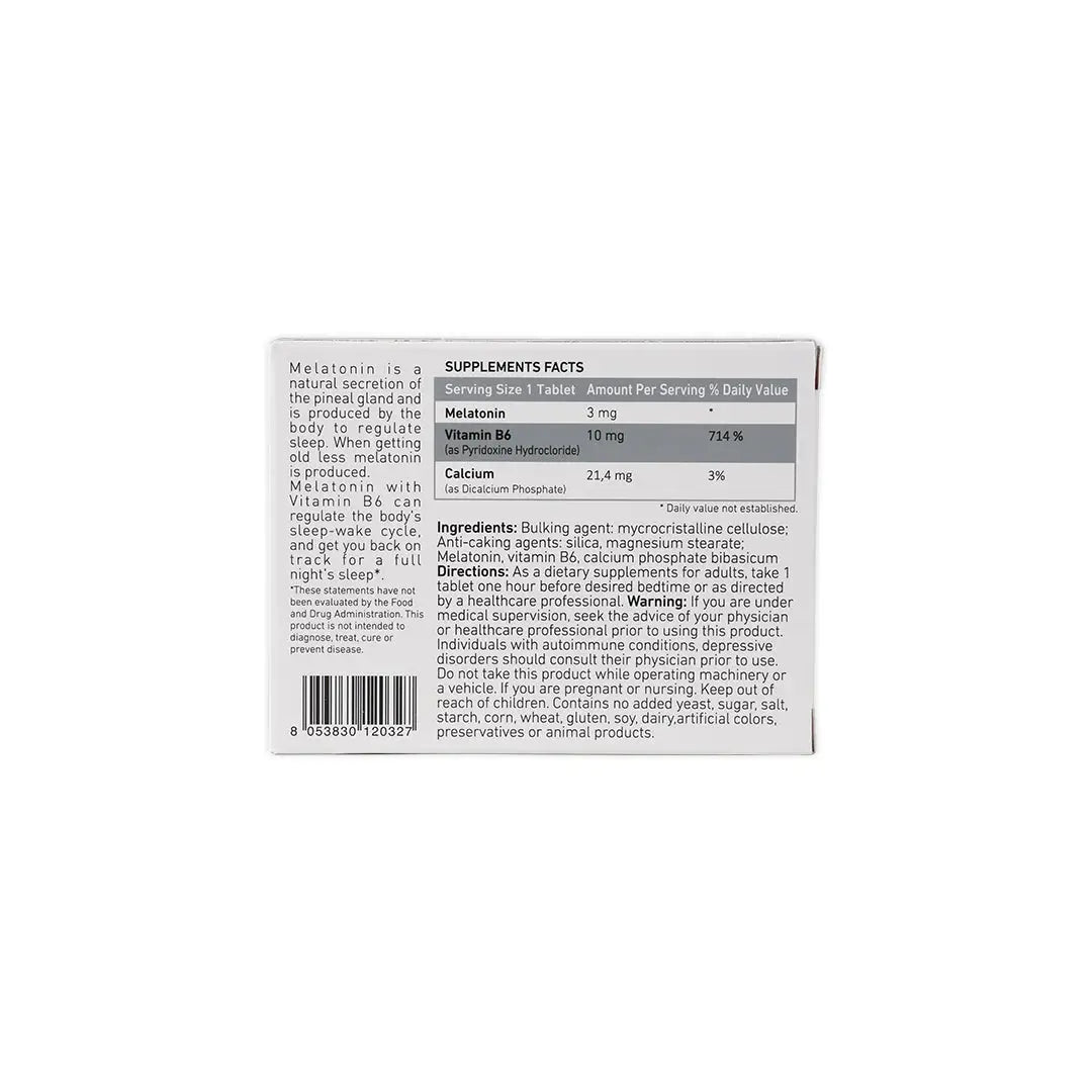 Melatonin 3Mg 10 Tablets