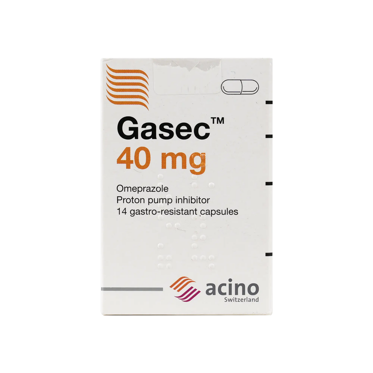 23212-Gasec 40Mg 14 Cap