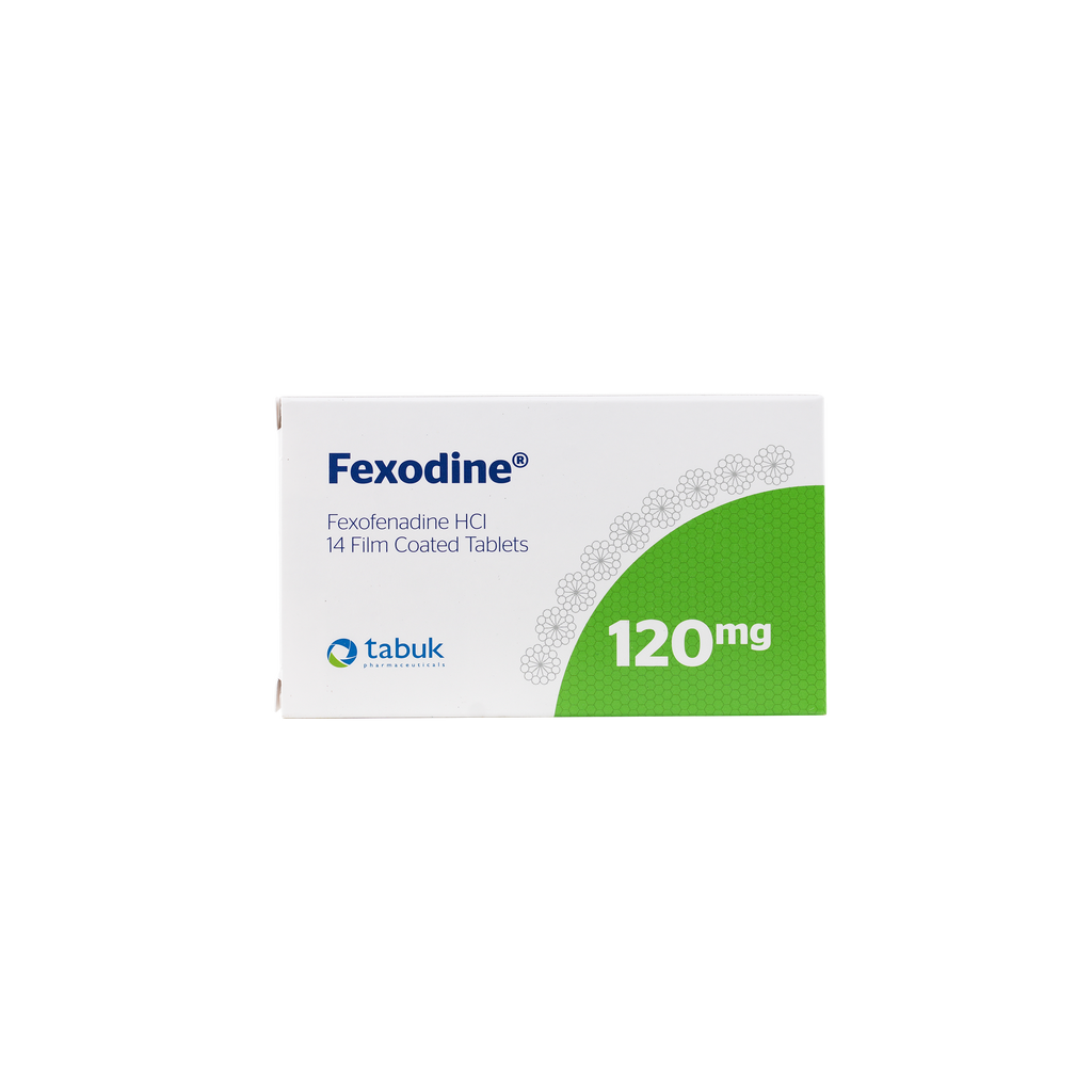 FEXODINE 120MG. 14 TAB.