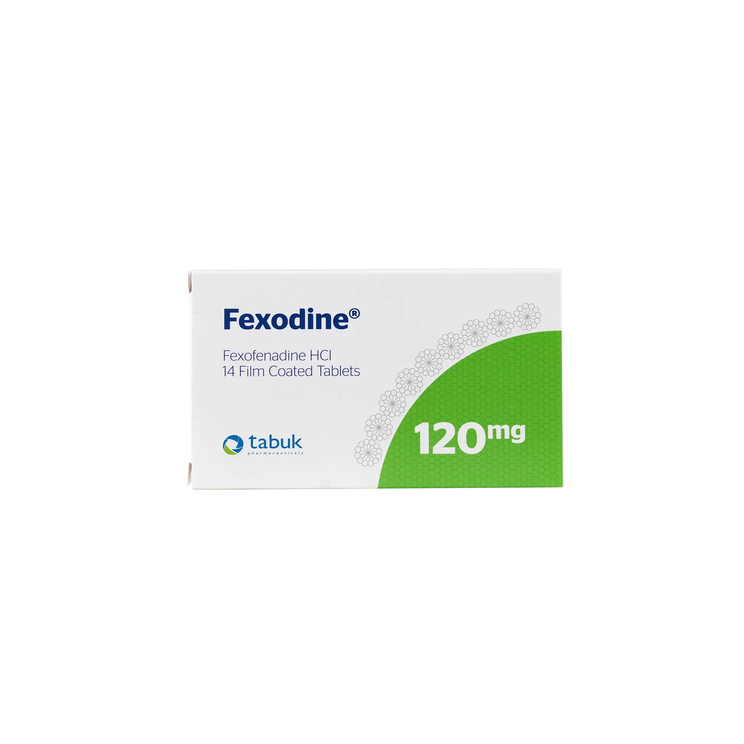 FEXODINE 120MG. 14 TAB.